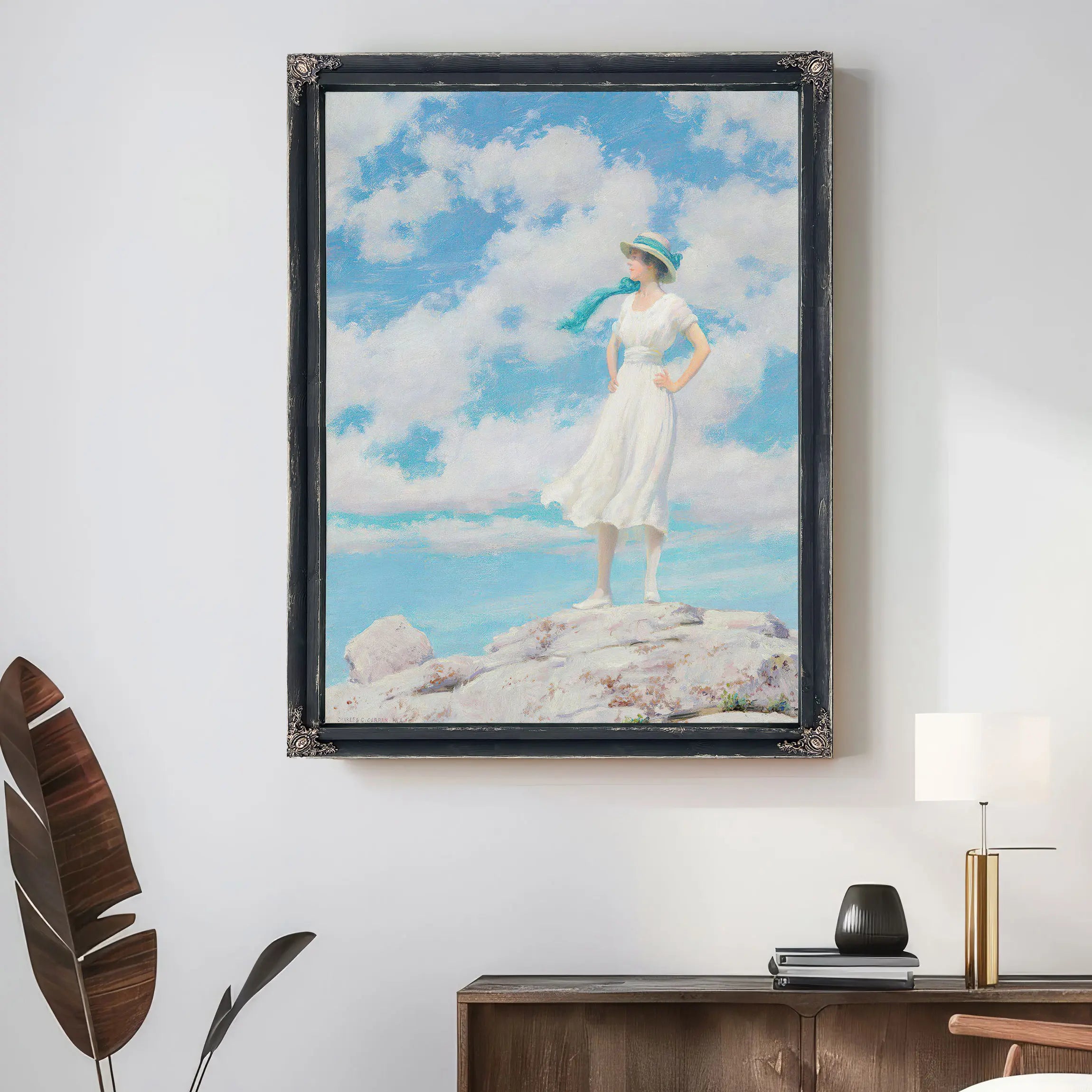 Summer Sky (On The Summit) (C 1918) by Charles Courtney Curran