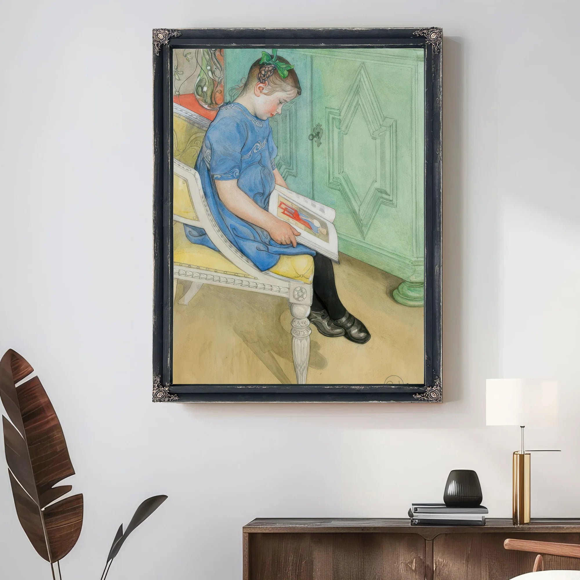 Canna Johanna By Carl Larsson Fine Art Print