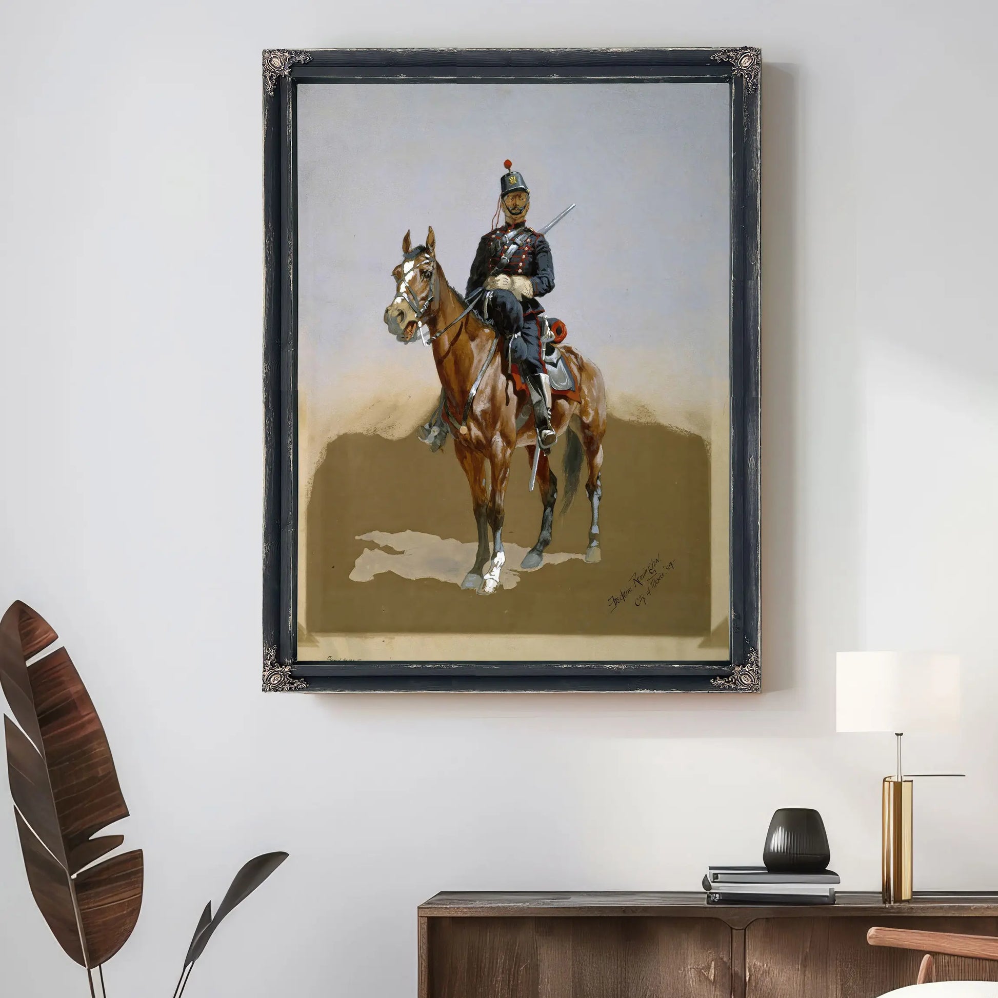 The Gendarme by Frederic Remington