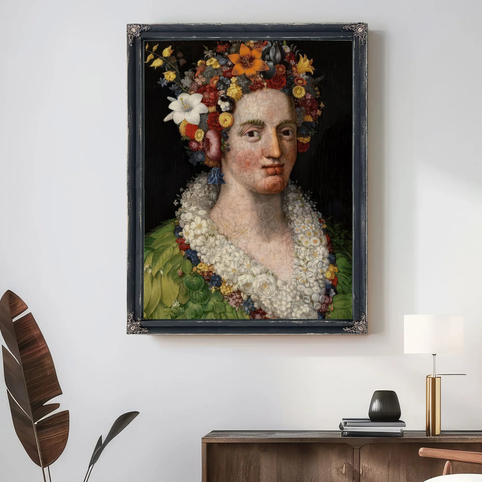 Flora 1589 By Giuseppe Arcimboldo Fine Art Print