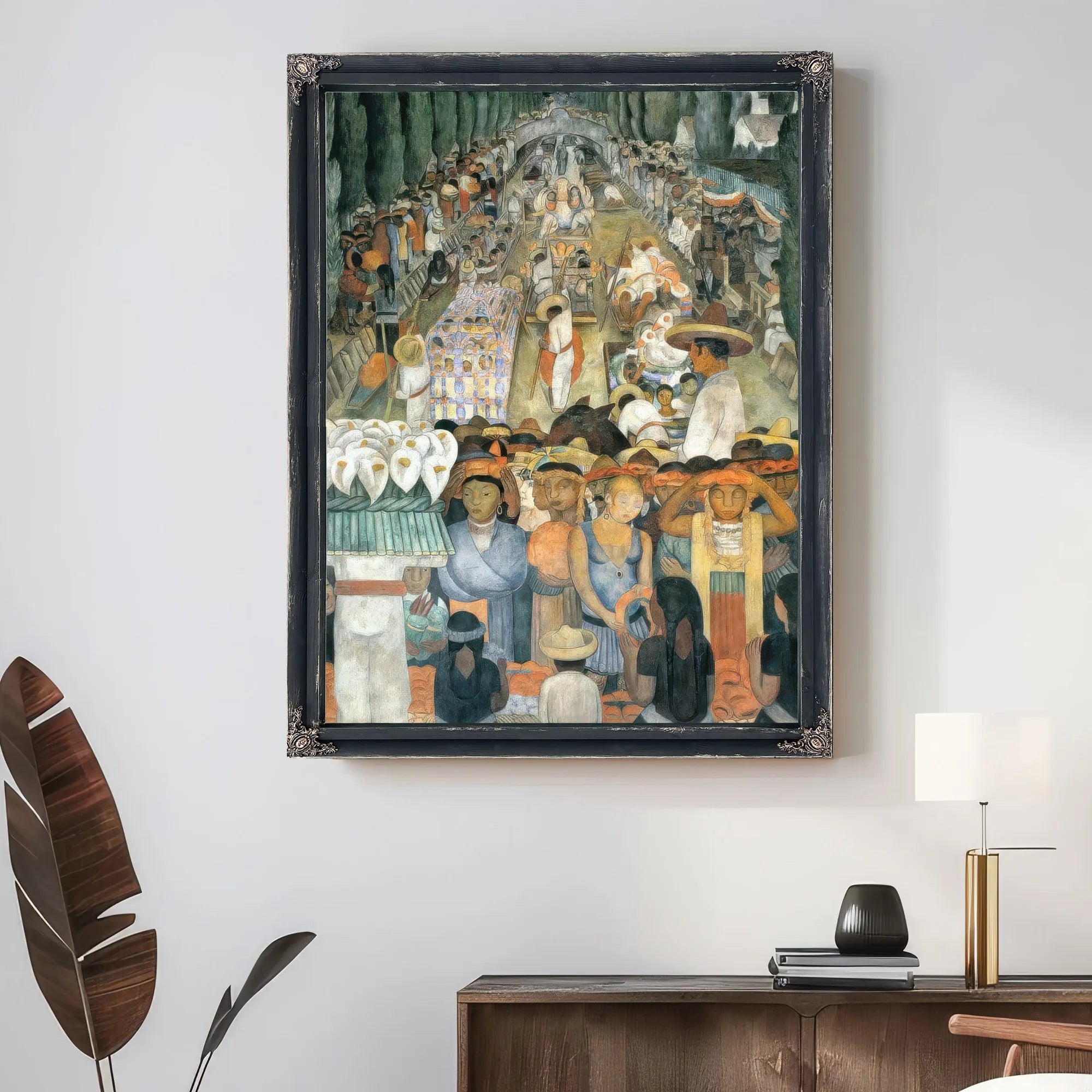 Santa Anita By Diego Rivera Fine Art Print