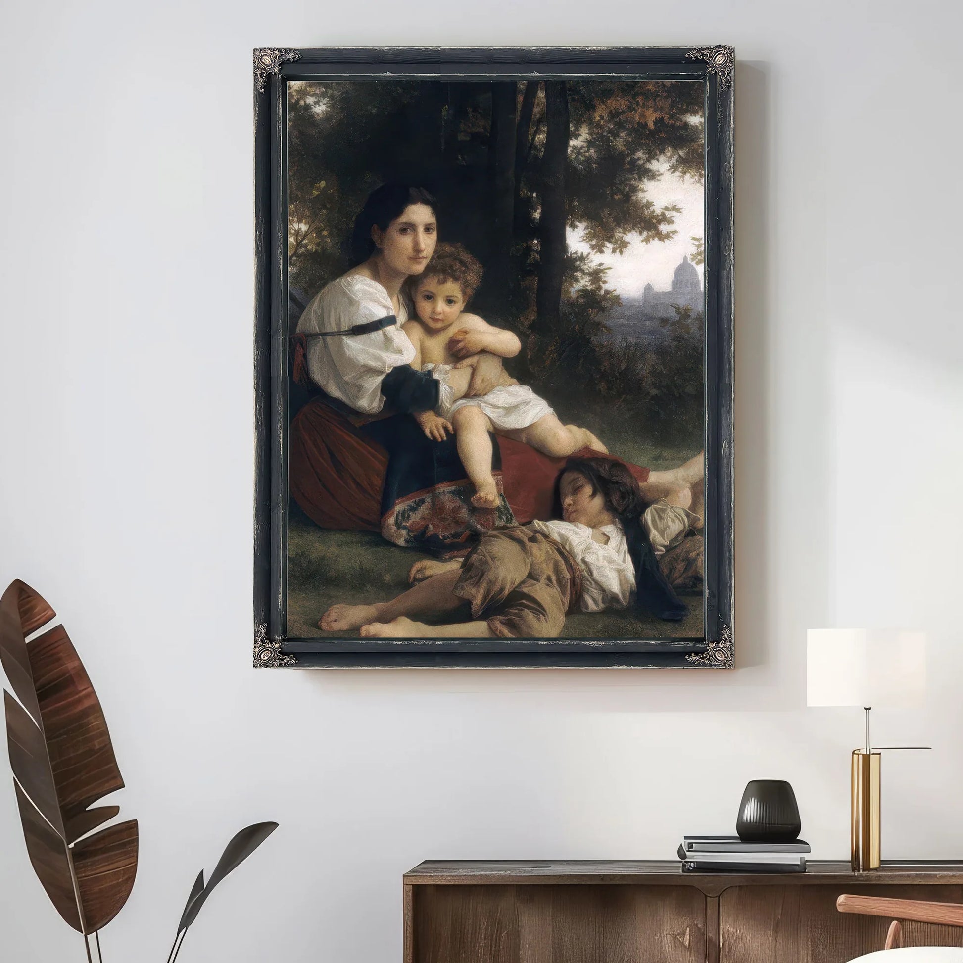 Rest By William Adolphe Bouguereau Fine Art Print