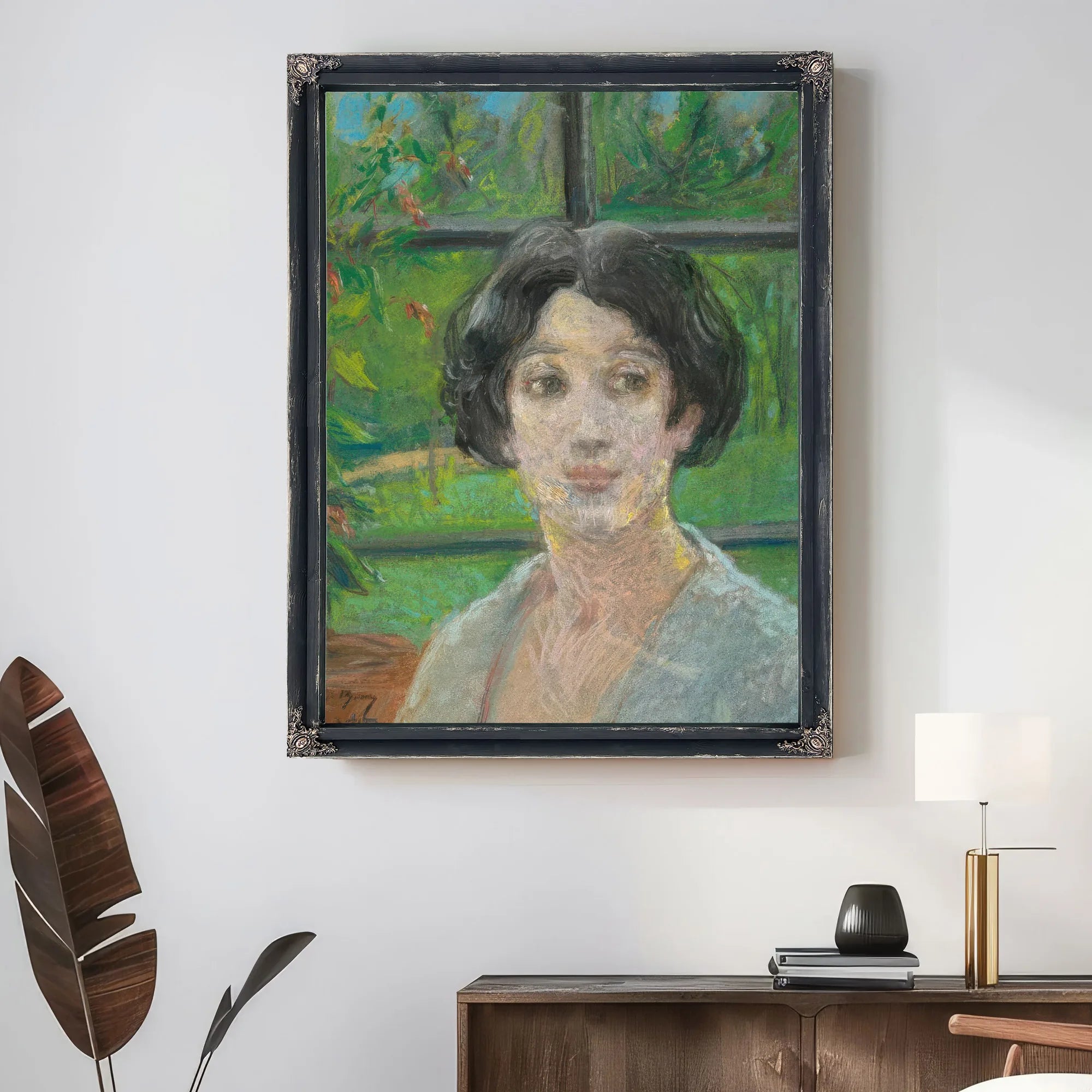 Garden Window by Alice Pike Barney Fine Art Print