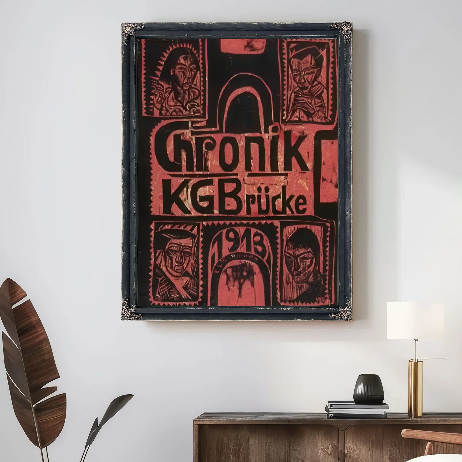 Chronicle Of The Brucke Artists Group By Ernst Ludwig Kirchner Fine Art Print