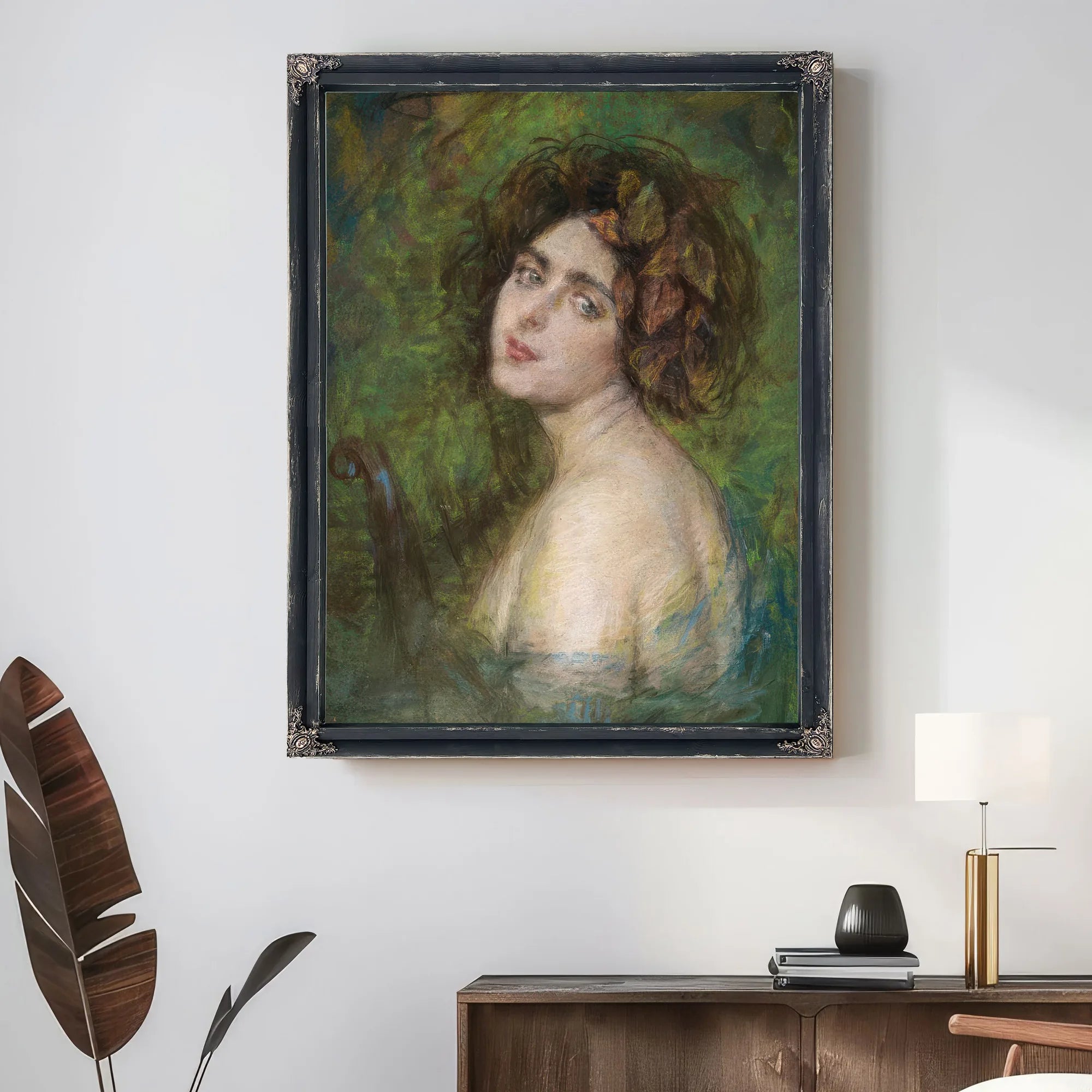 La Cigale By Alice Pike Barney Fine Art Print