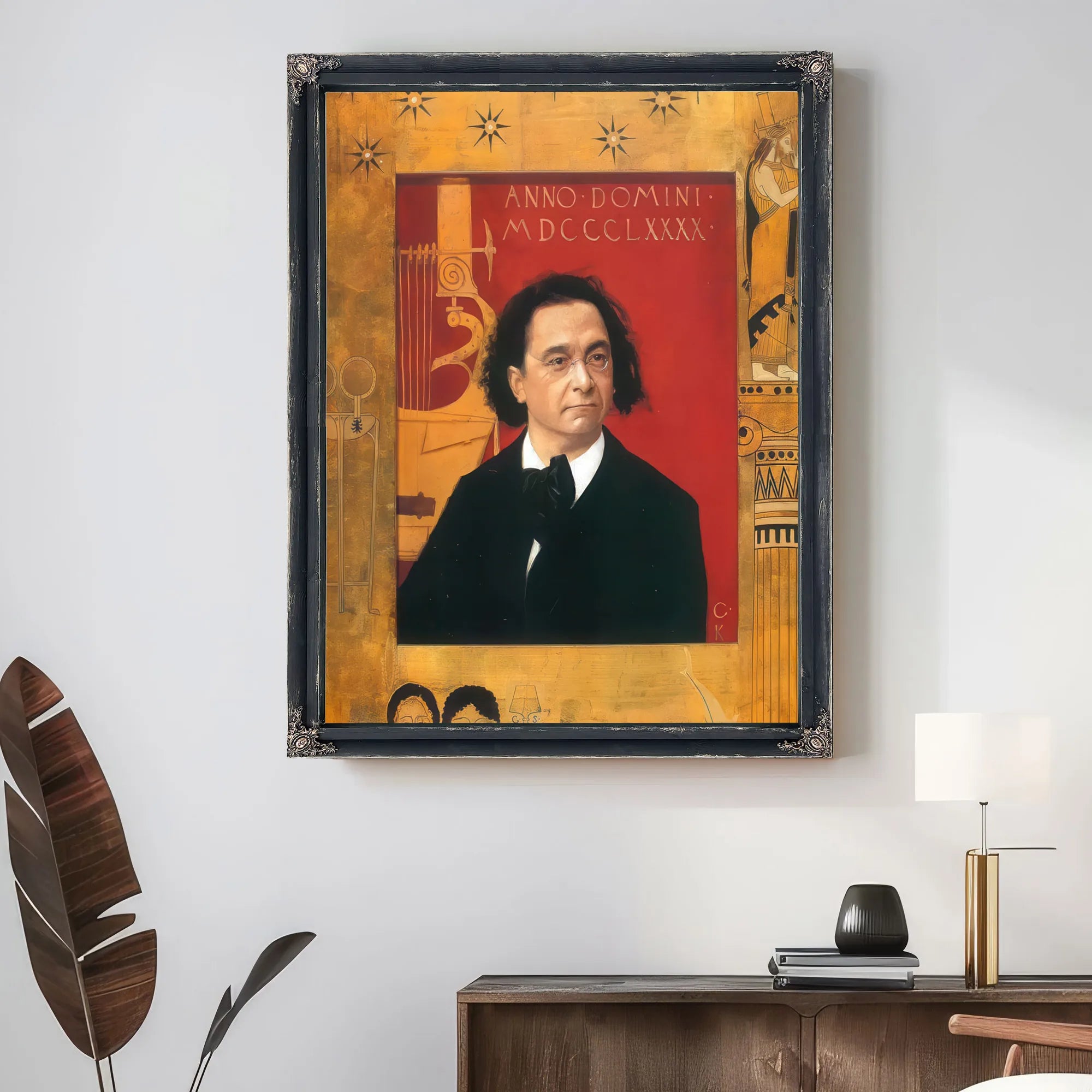 Portrait Of Joseph Pembaur By Gustav Klimt Fine Art Print