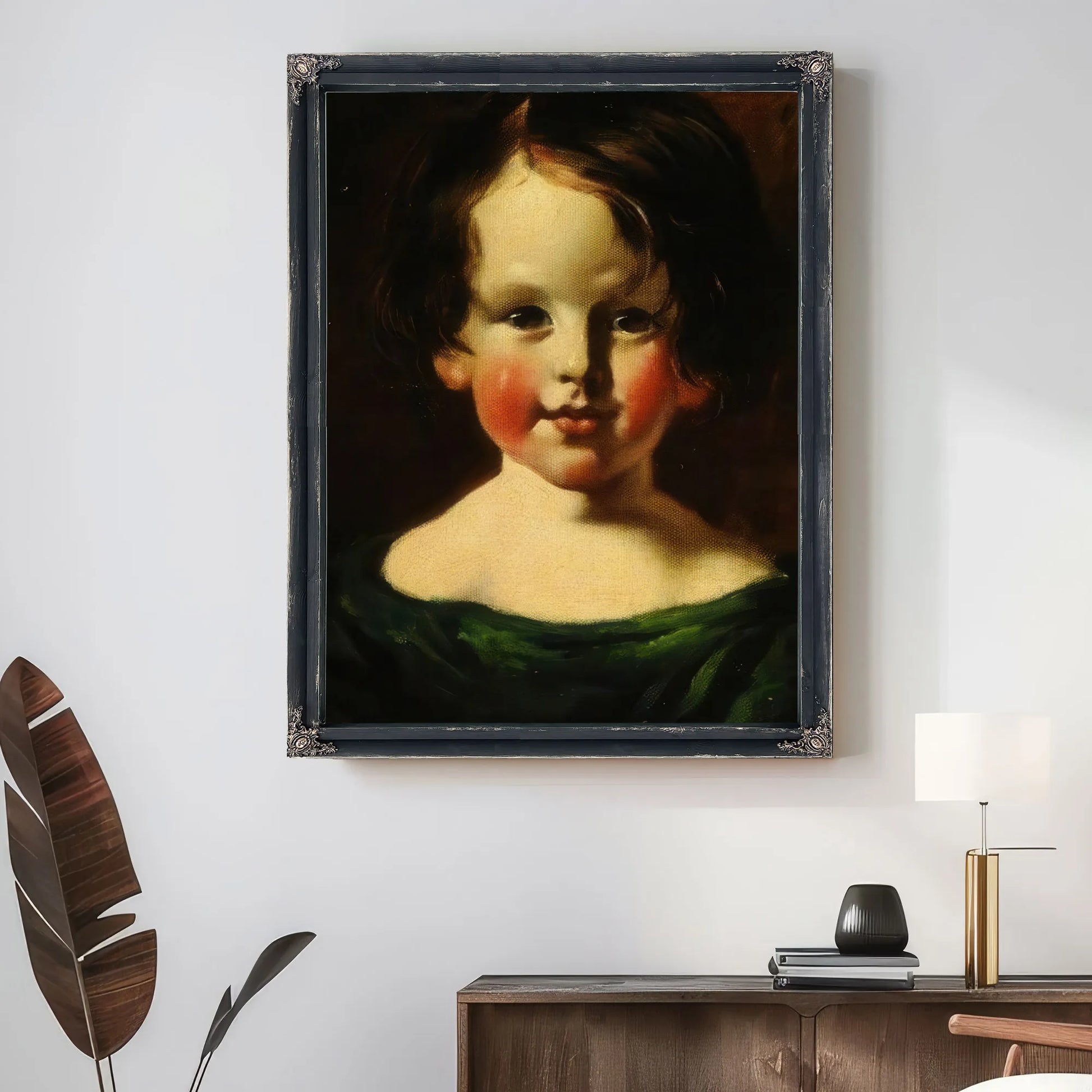 Head Of A Girl By William Etty Fine Art Print