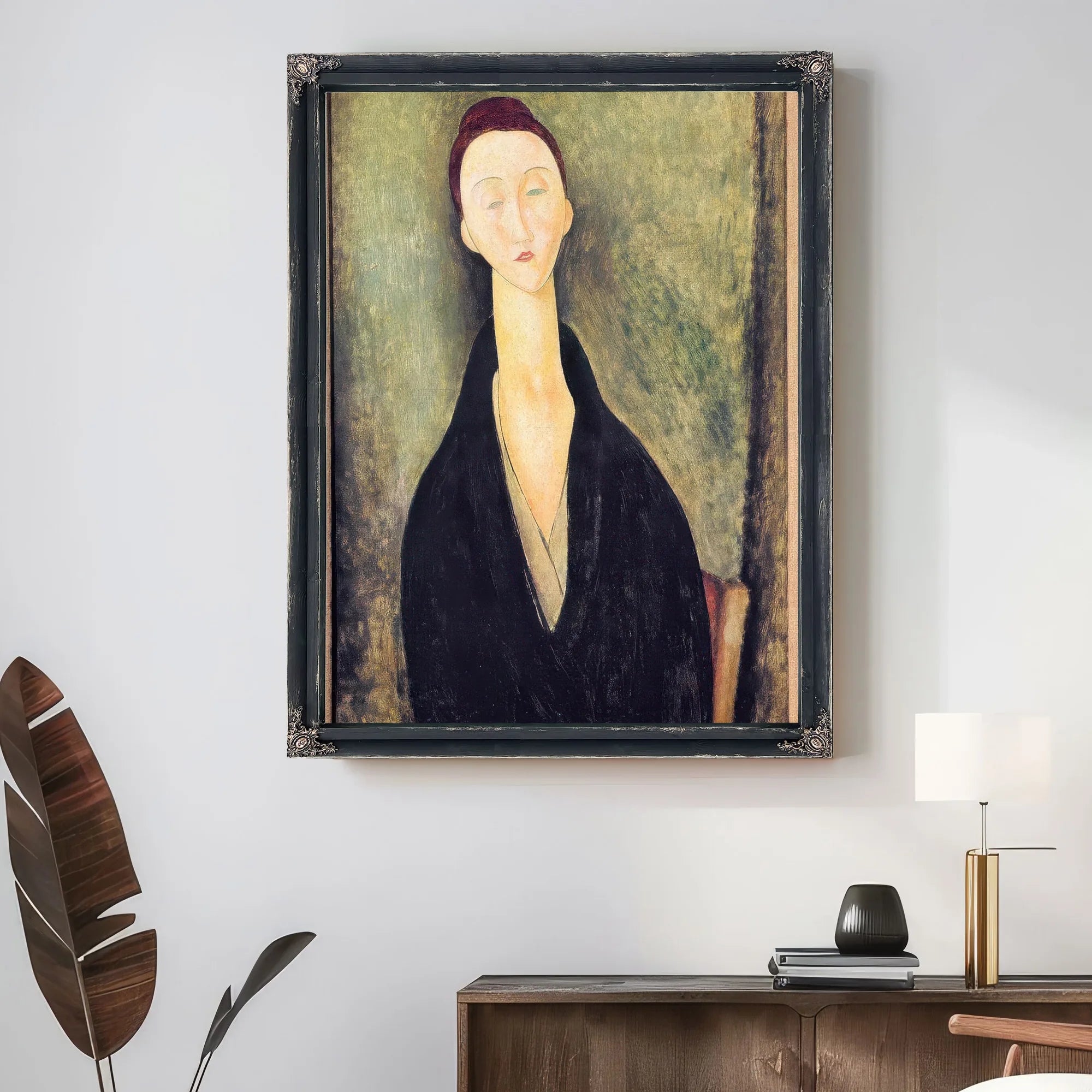 Madame Hanka Zborowska By Amedeo Modigliani Fine Art Print