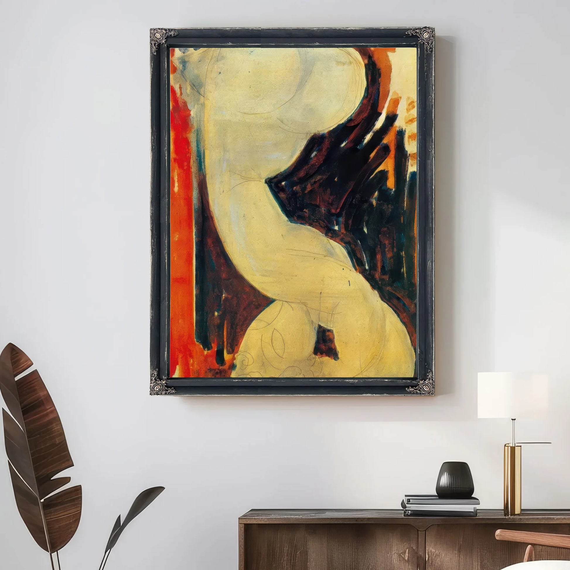 Caryatid 191314 By Amedeo Modigliani Fine Art Print