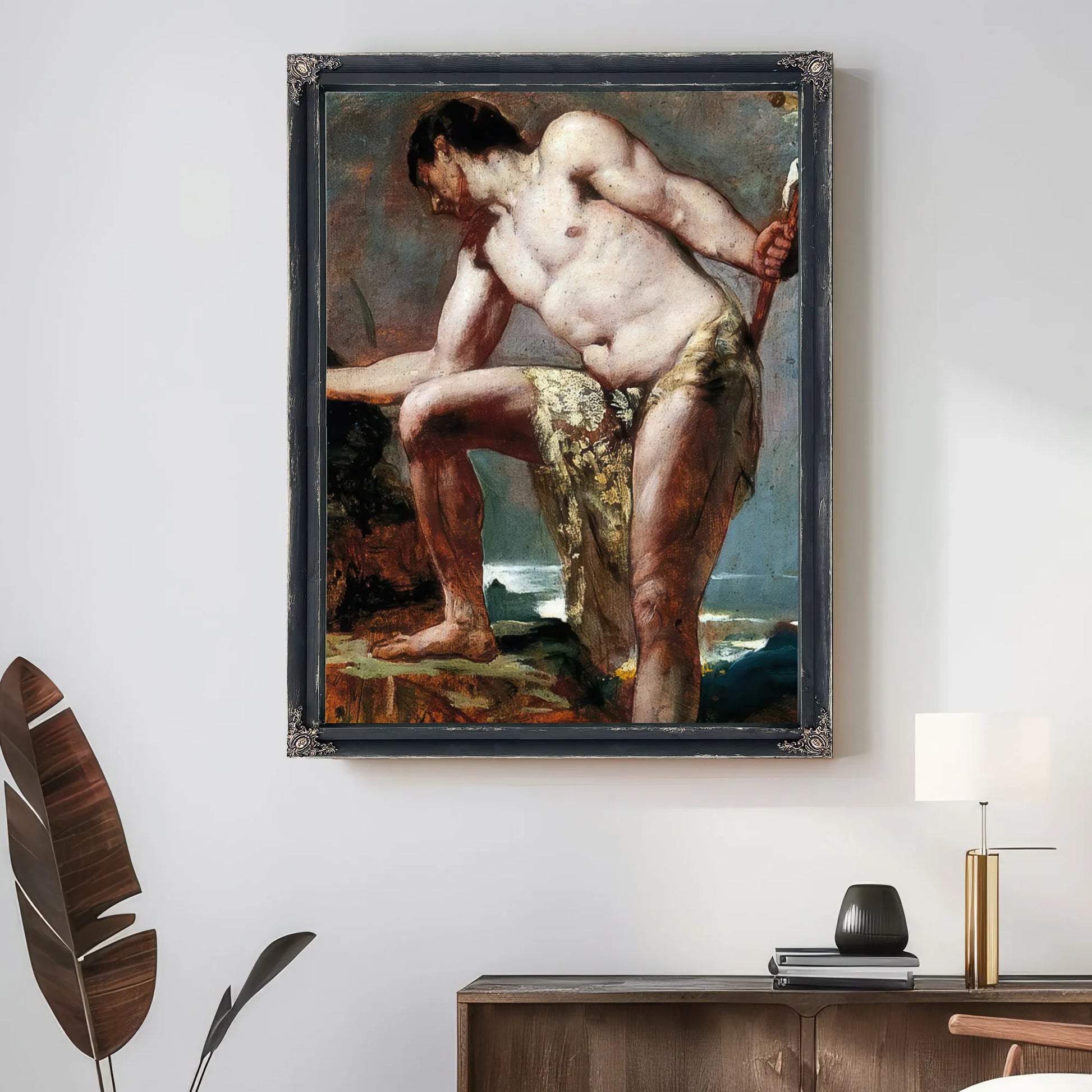John The Baptist By William Etty Fine Art Print