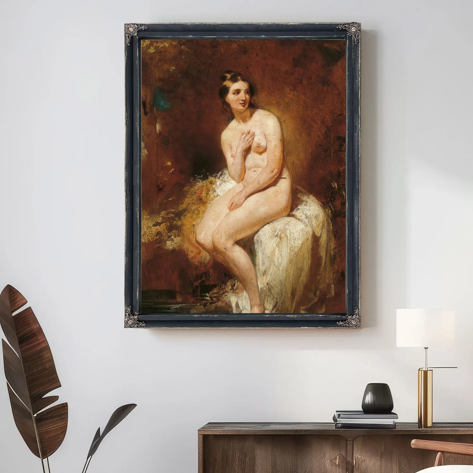 The Bather By William Etty Fine Art Print