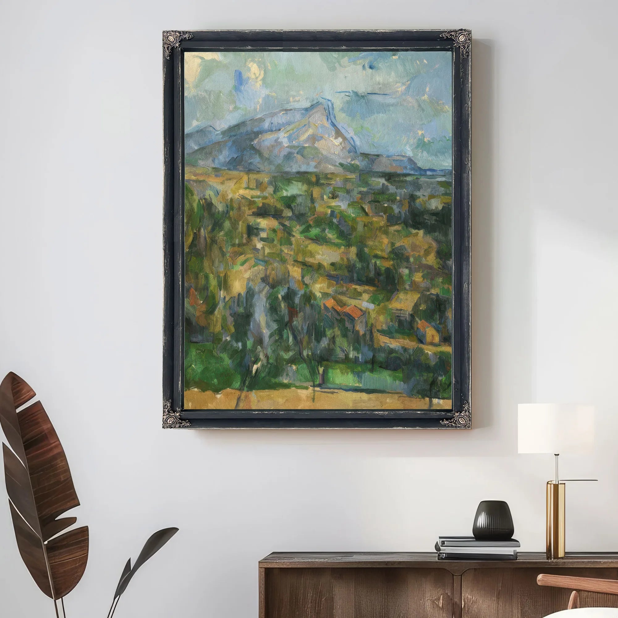 Mont Sainte Victoire (La Montagne Sainte Victoire) By Paul Cezanne Fine Art Print