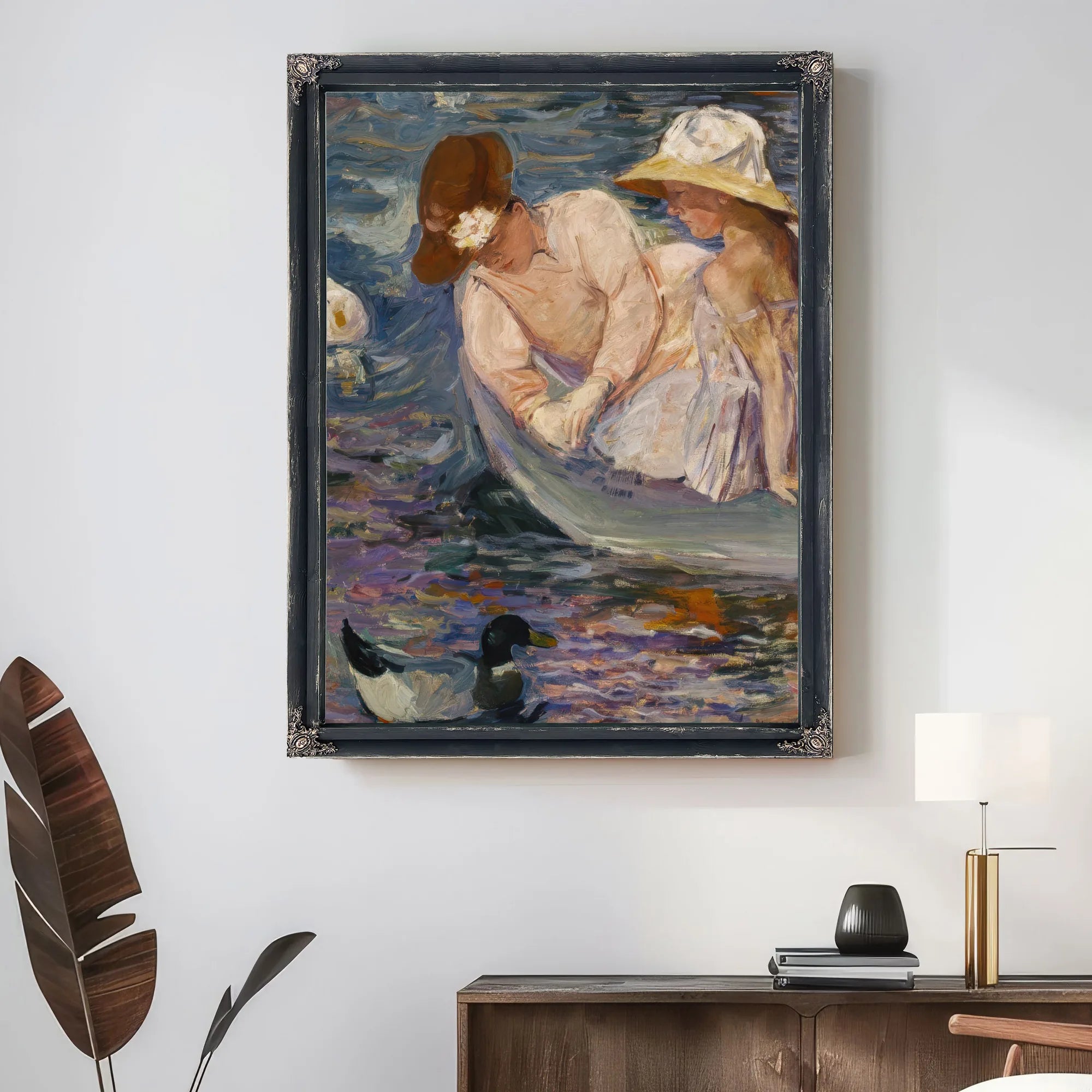 Summertime By Mary Cassatt Fine Art Print