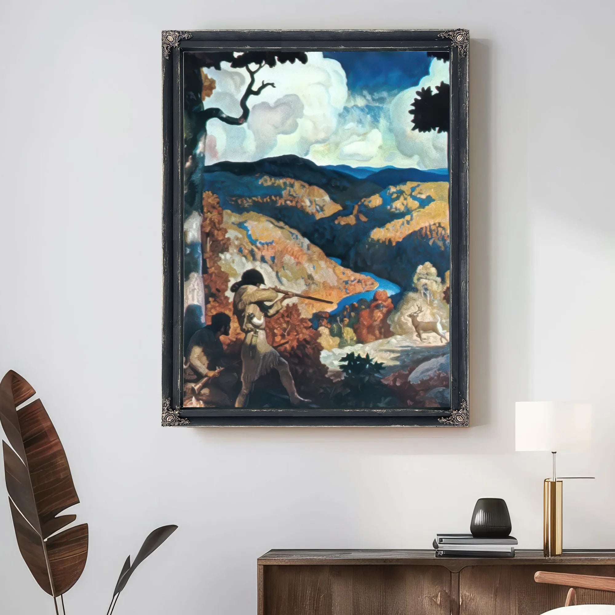In Old Kentucky By NC Wyeth Fine Art Print