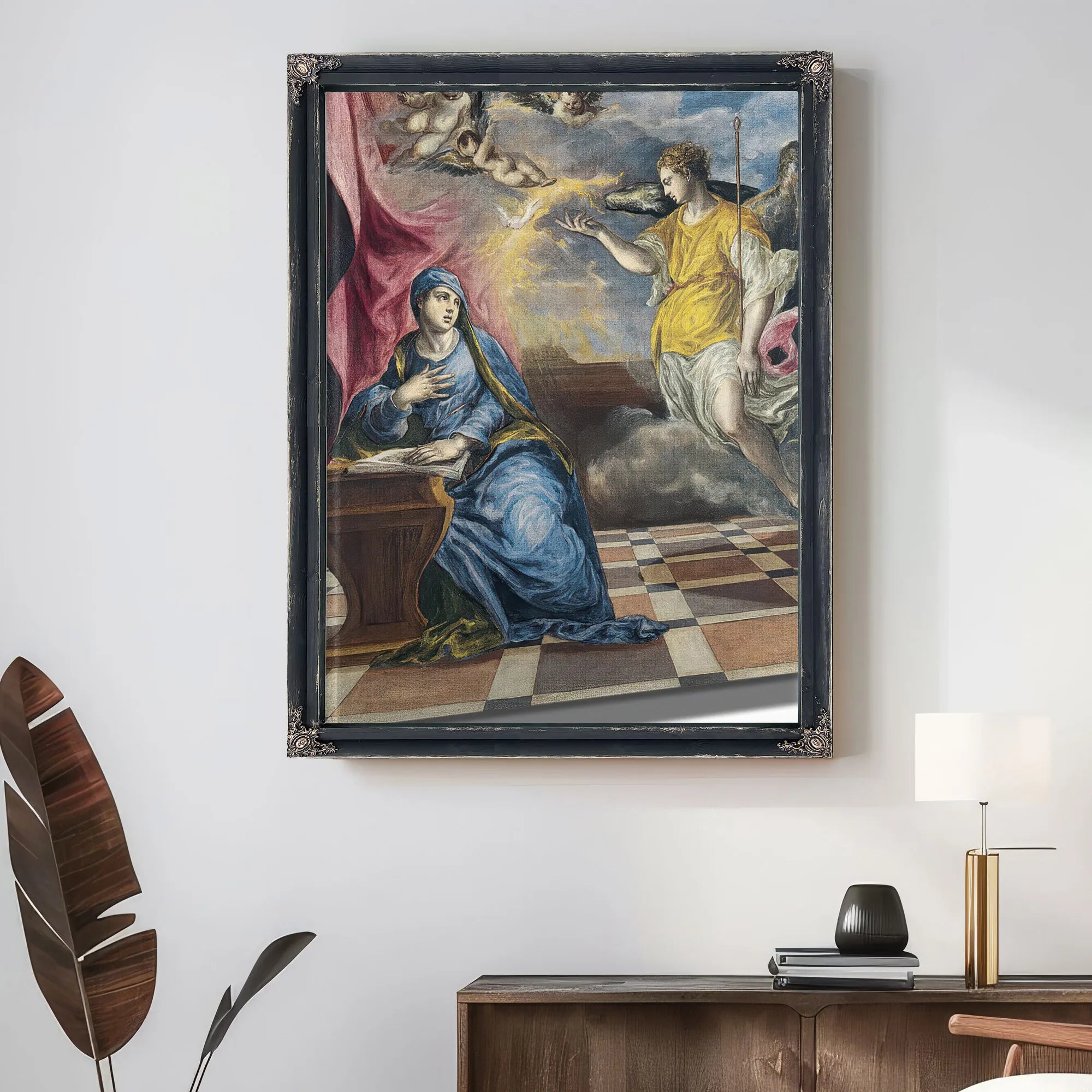 The Annunciation 3 By El Greco Fine Art Print