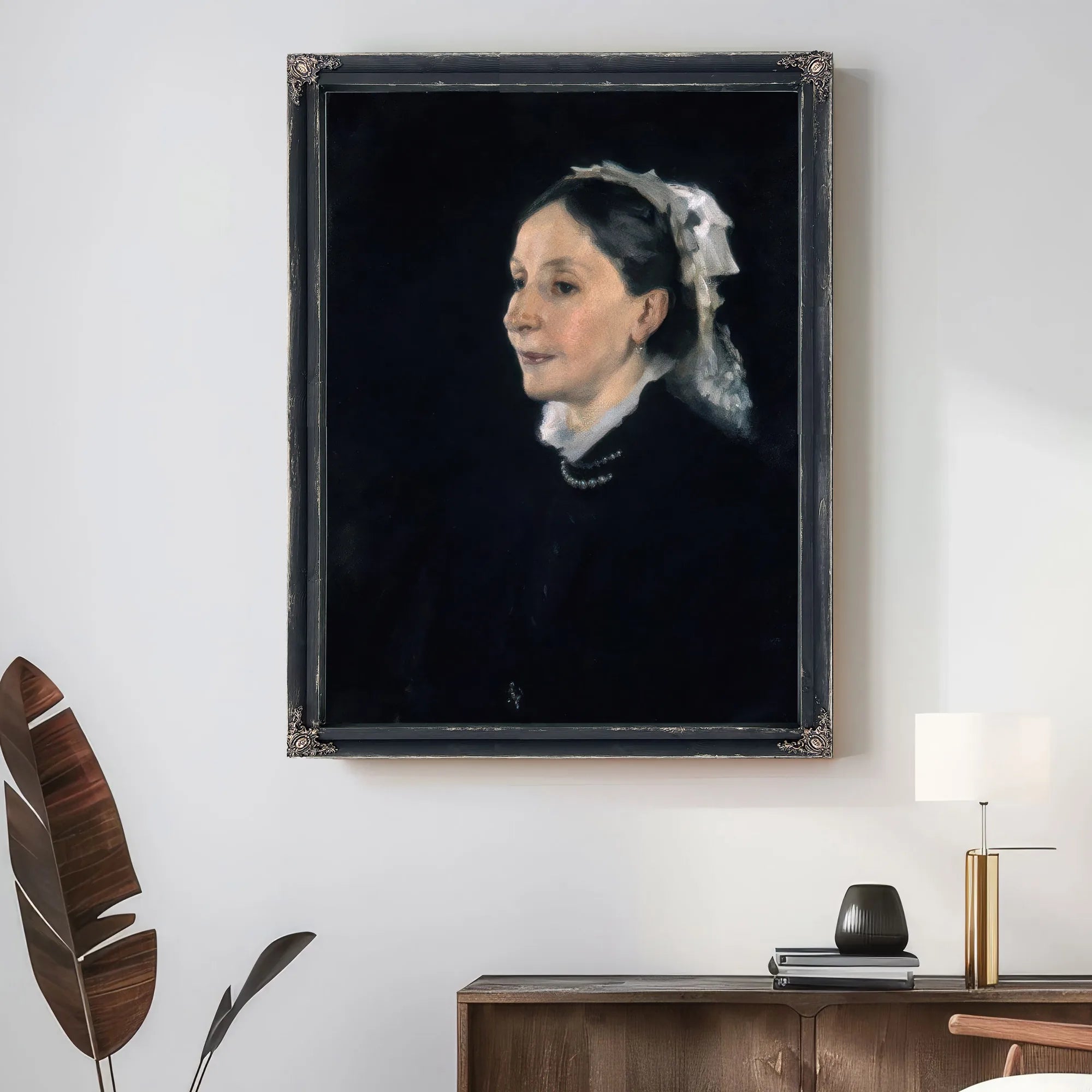 Portrait Of Mrs Daniel Curtis By John Singer Sargent Fine Art Print