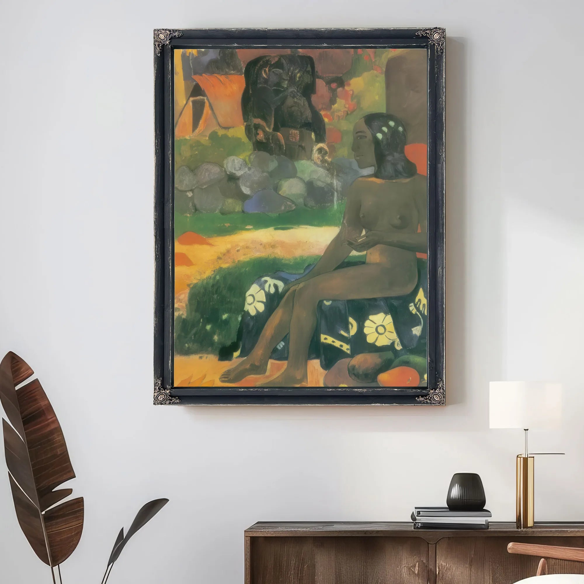 Vairaumati Tei Oa ( Her Name Is Vairaumati) By Paul Gauguin Fine Art Print