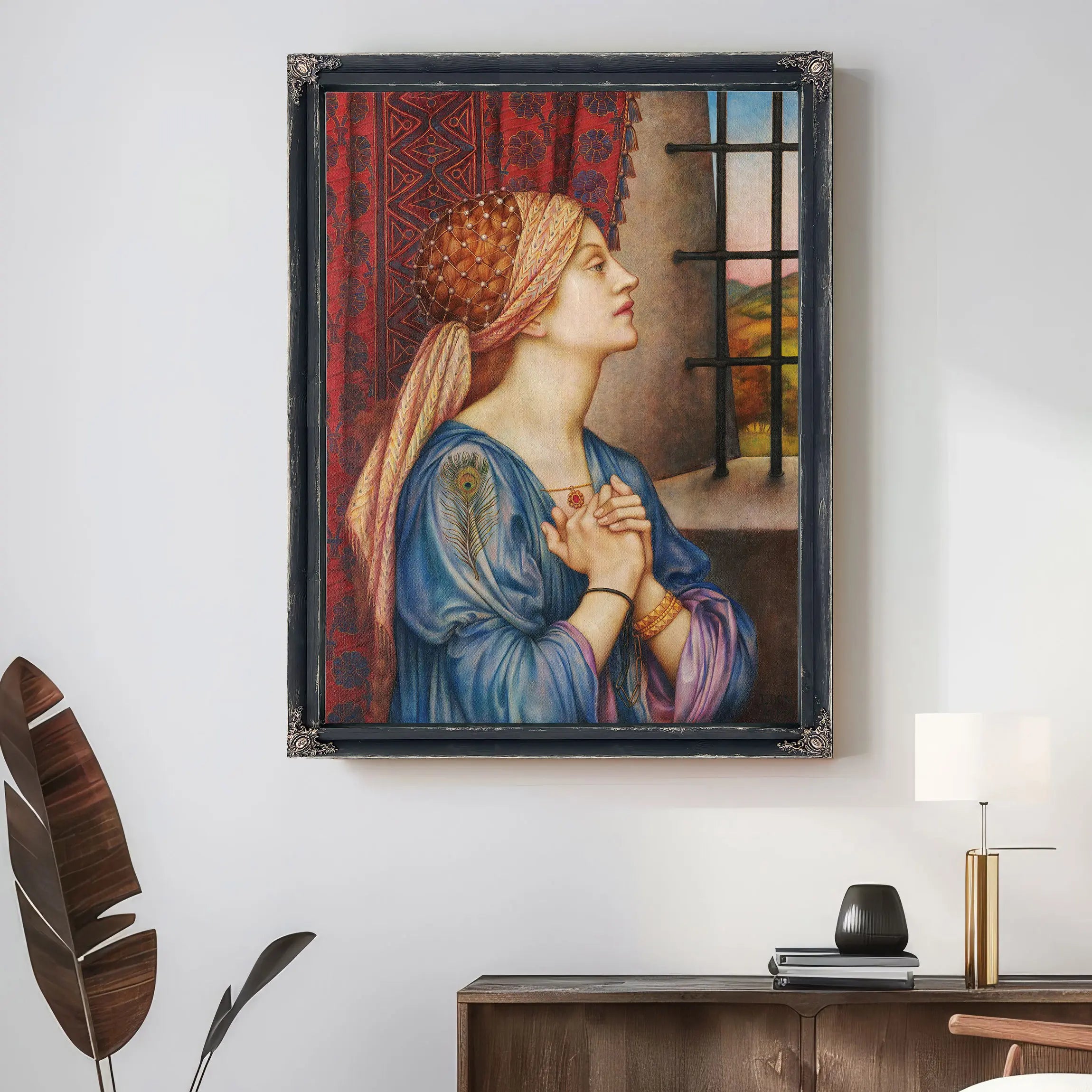 The Prisoner by Evelyn De Morgan