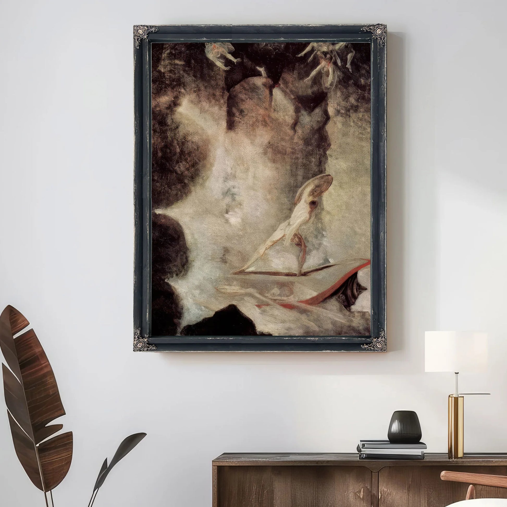 Odysseus In Front Of Scylla And Charybdis By Henry Fuseli Fine Art Print