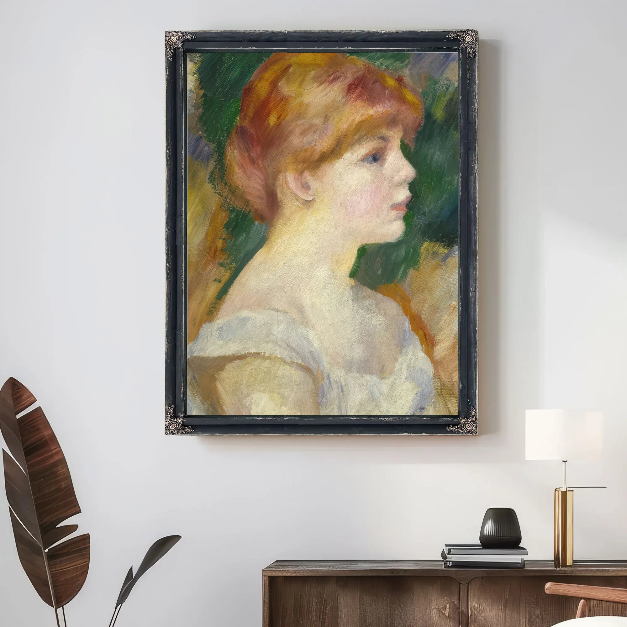 Suzanne Valadon By Pierre Auguste Renoir Fine Art Print
