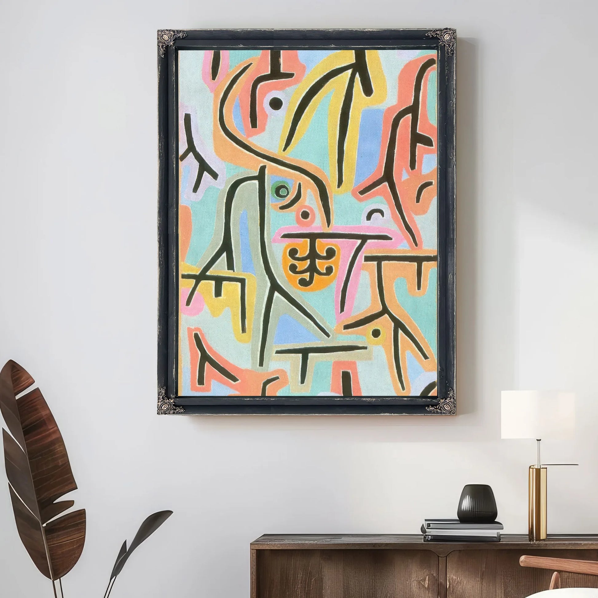Park Near Lu (Cerne) 1938 J9 (129) By Paul Klee Fine Art Print
