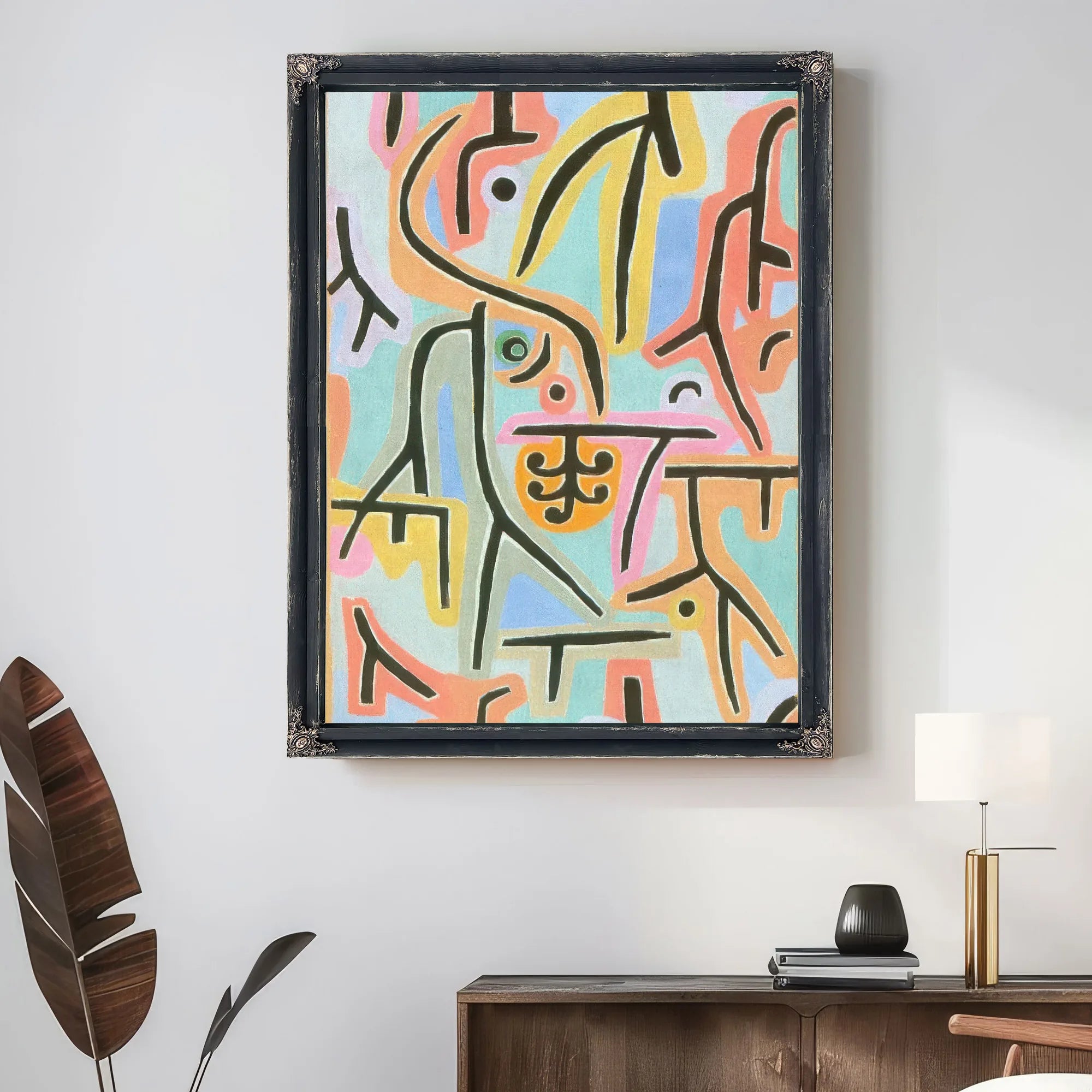 Park Near Lu (Cerne) 1938 J9 (129) By Paul Klee Fine Art Print