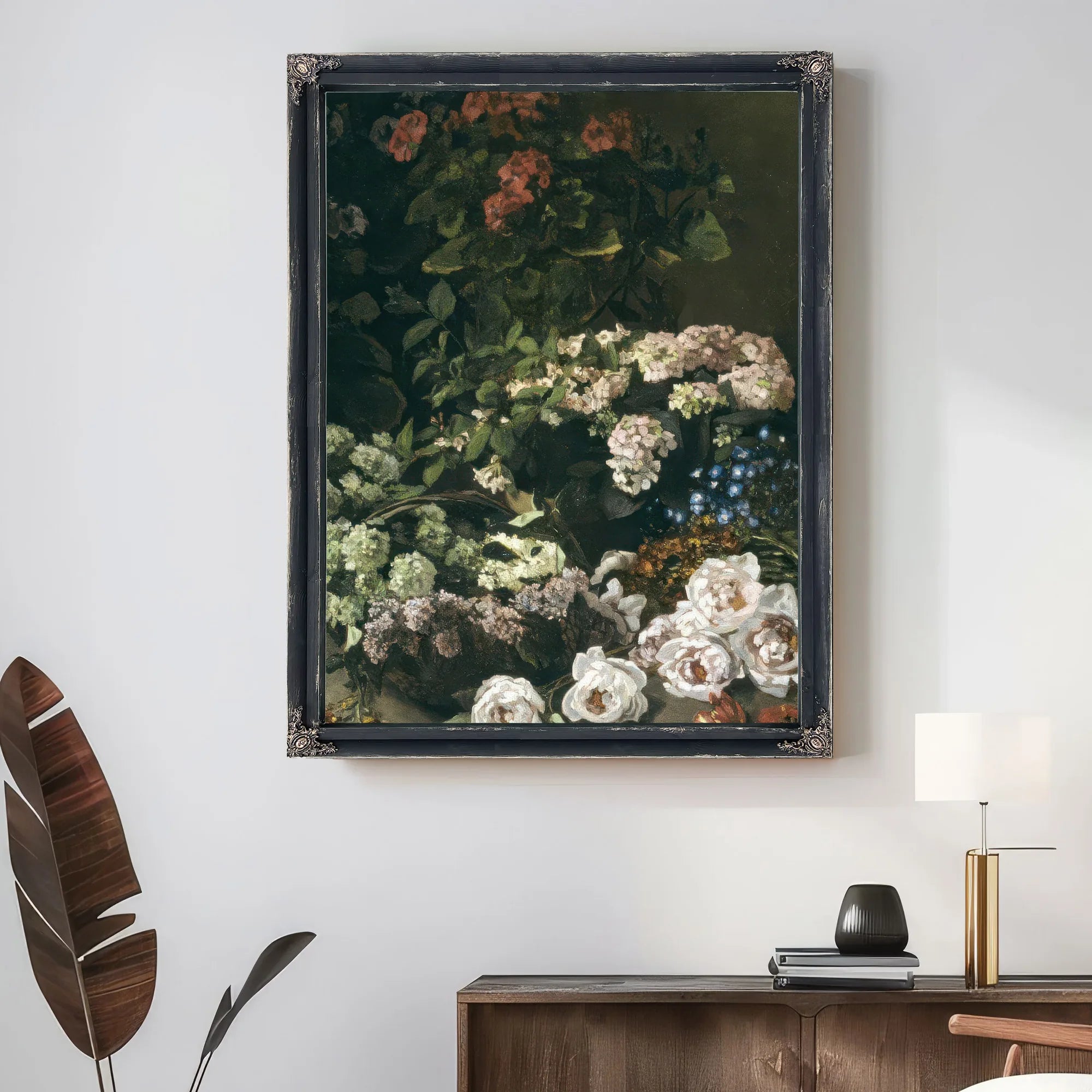 Spring Flowers By Claude Monet Fine Art Print