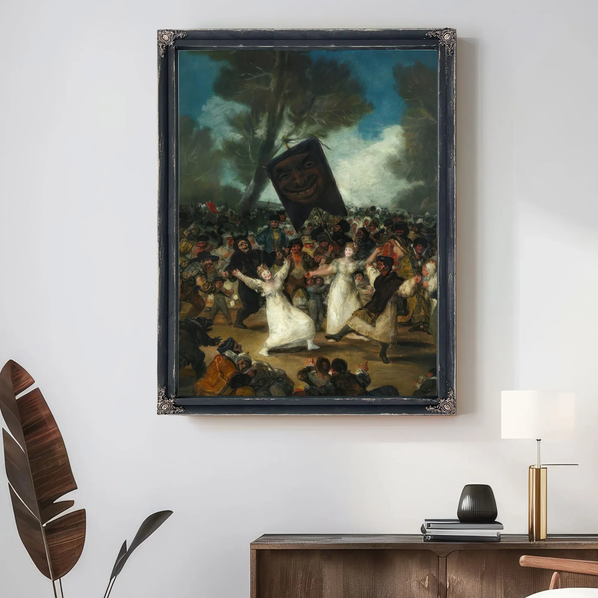 The Burial Of The Sardine By Francisco De Goya Fine Art Print
