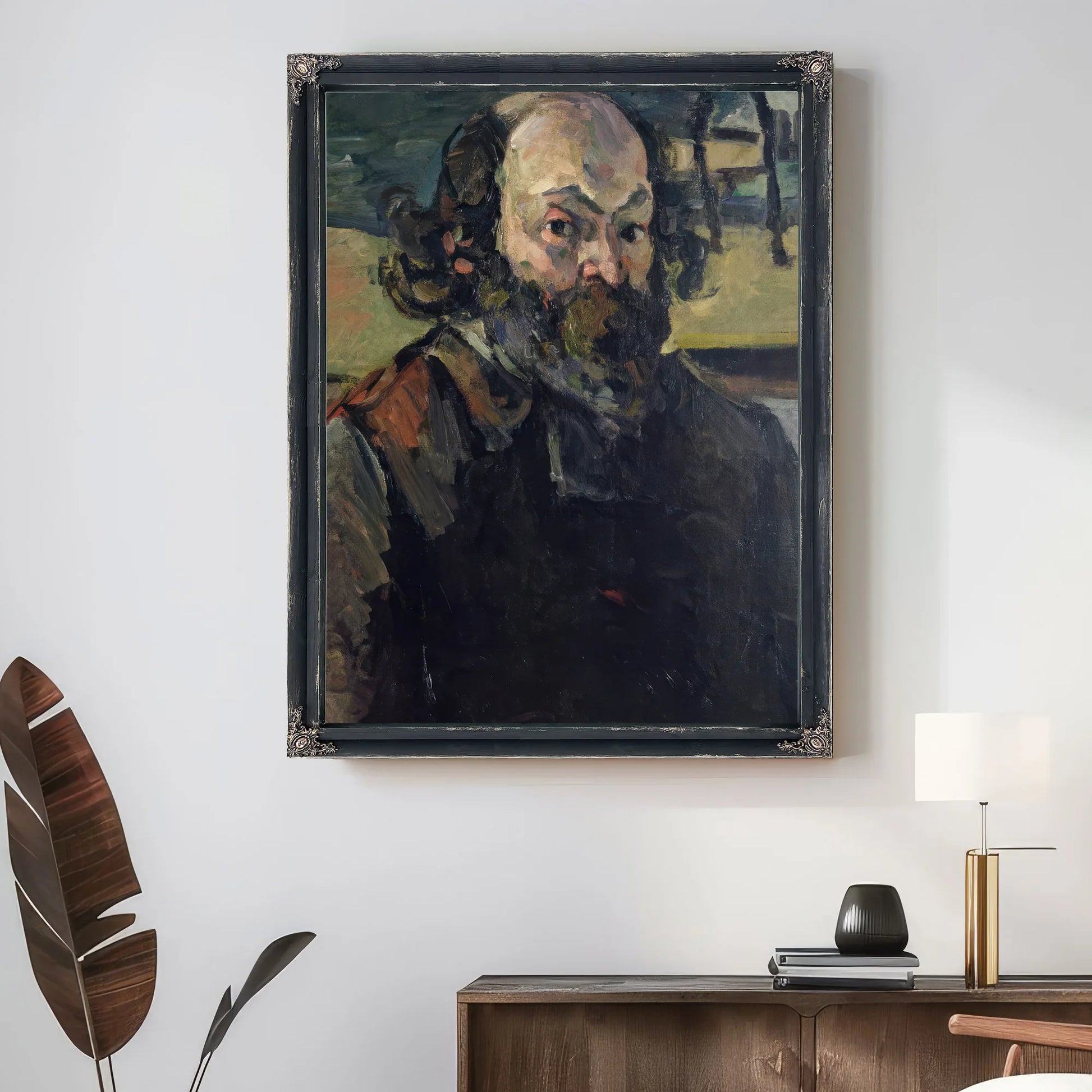 Self Portrait 3 By Paul Cezanne Fine Art Print