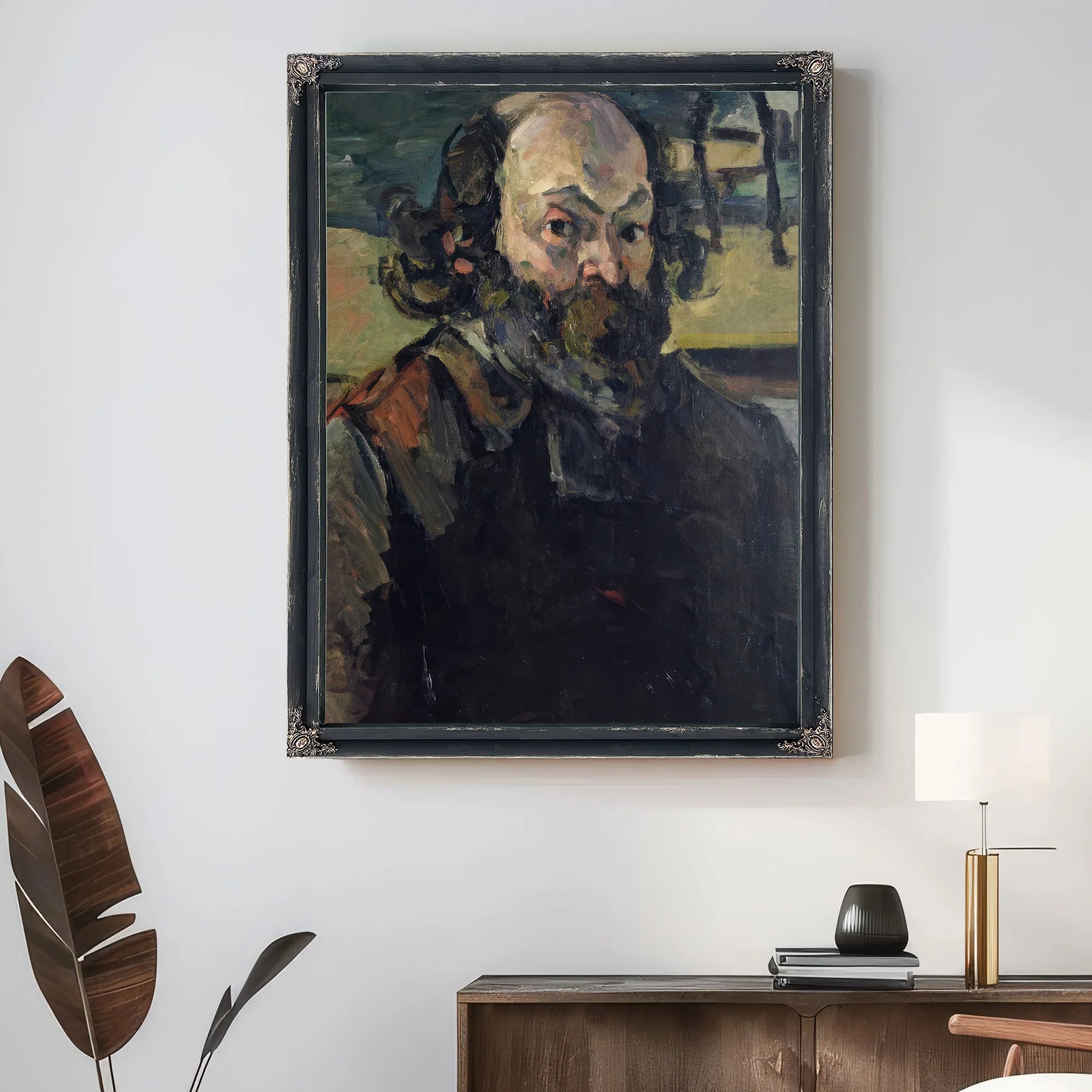 Self Portrait 3 By Paul Cezanne Fine Art Print