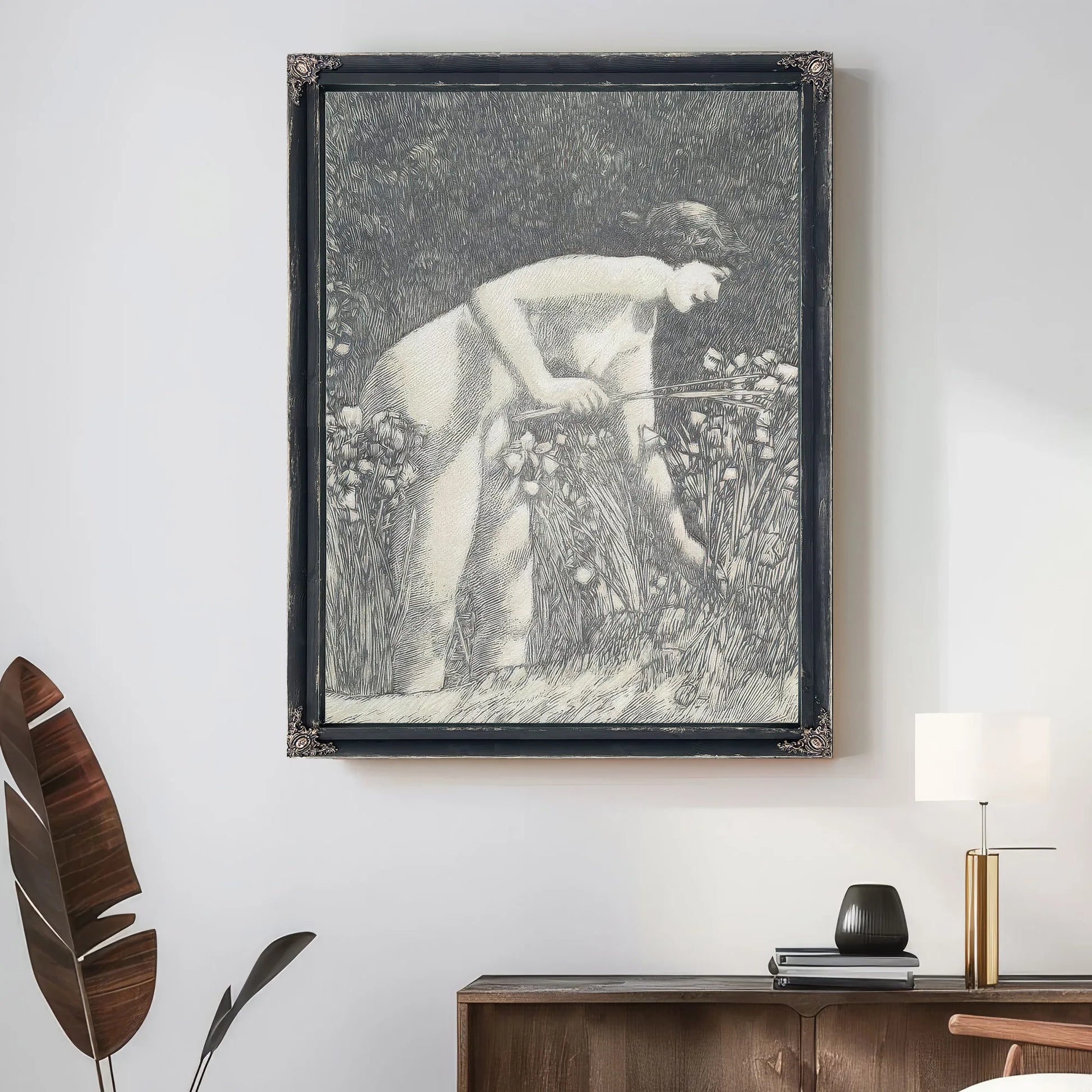 The Lilies By Childe Hassam Fine Art Print