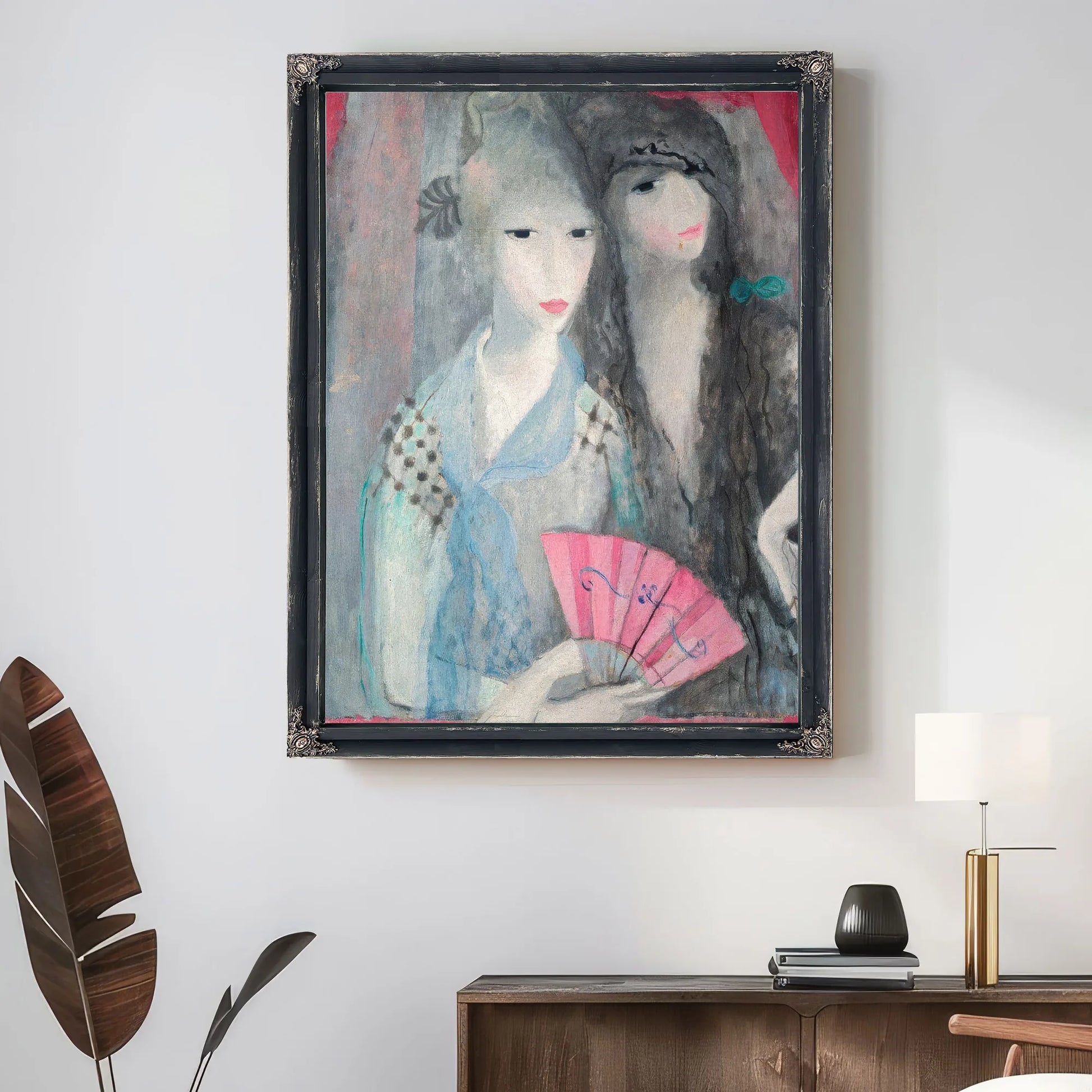 Two Spanish Girls 1915 By Marie Laurencin Fine Art Print