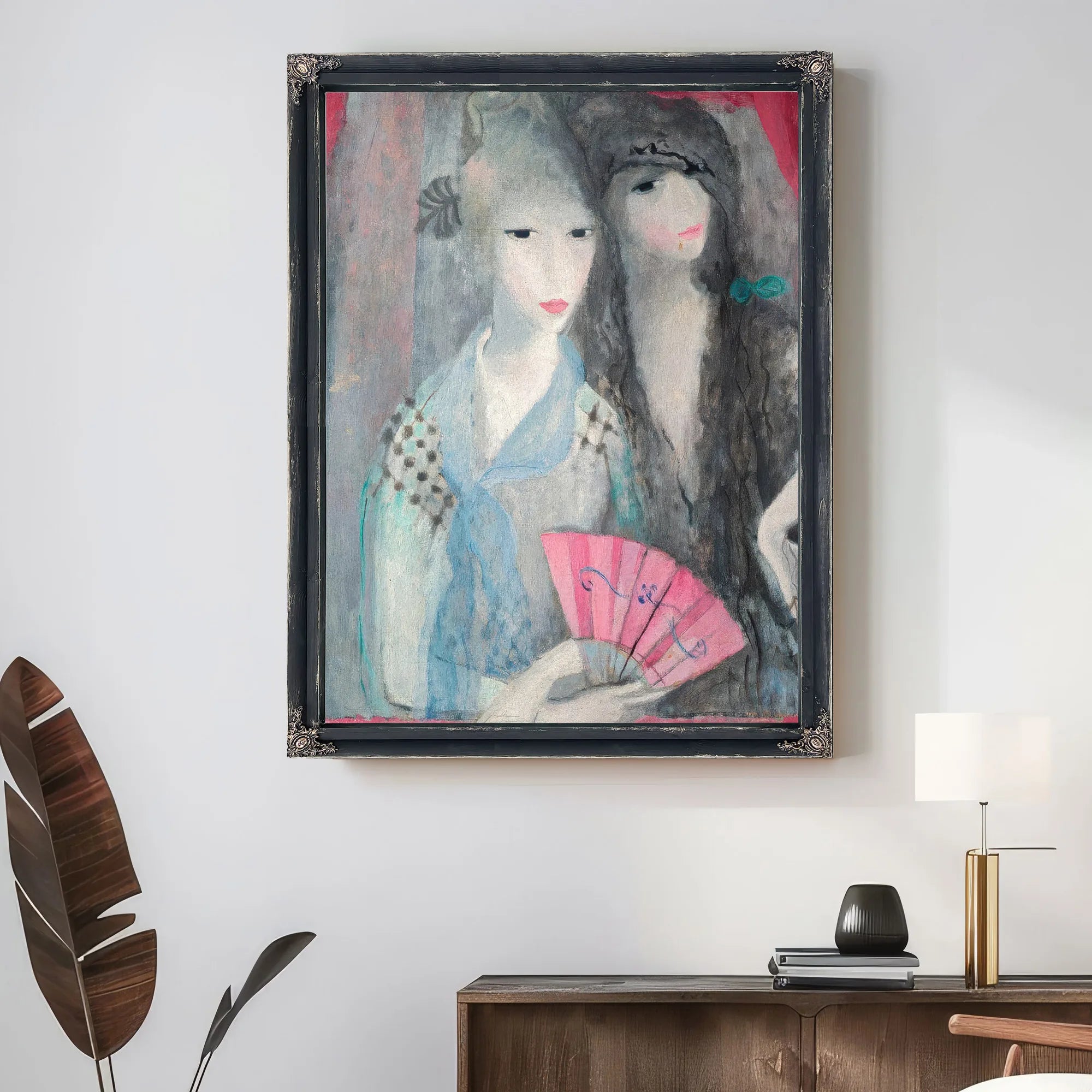 Two Spanish Girls 1915 By Marie Laurencin Fine Art Print