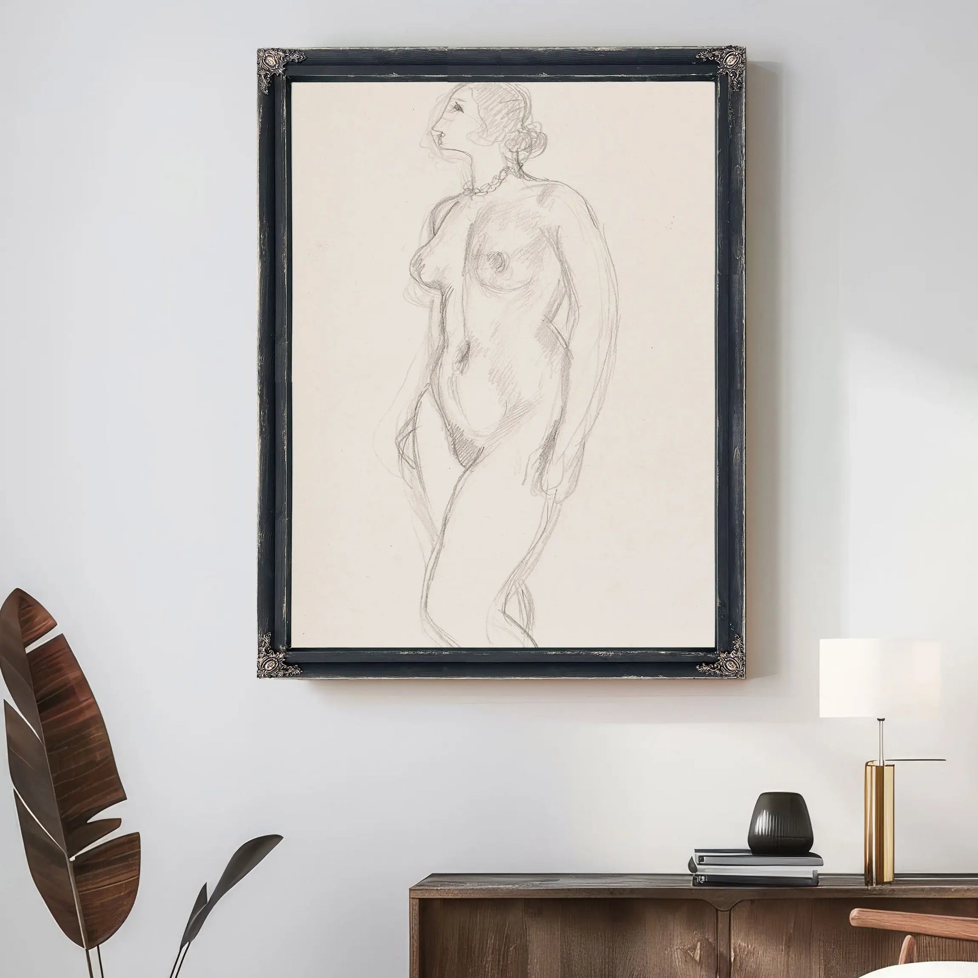 Standing Nude With Necklace by Henri Matisse