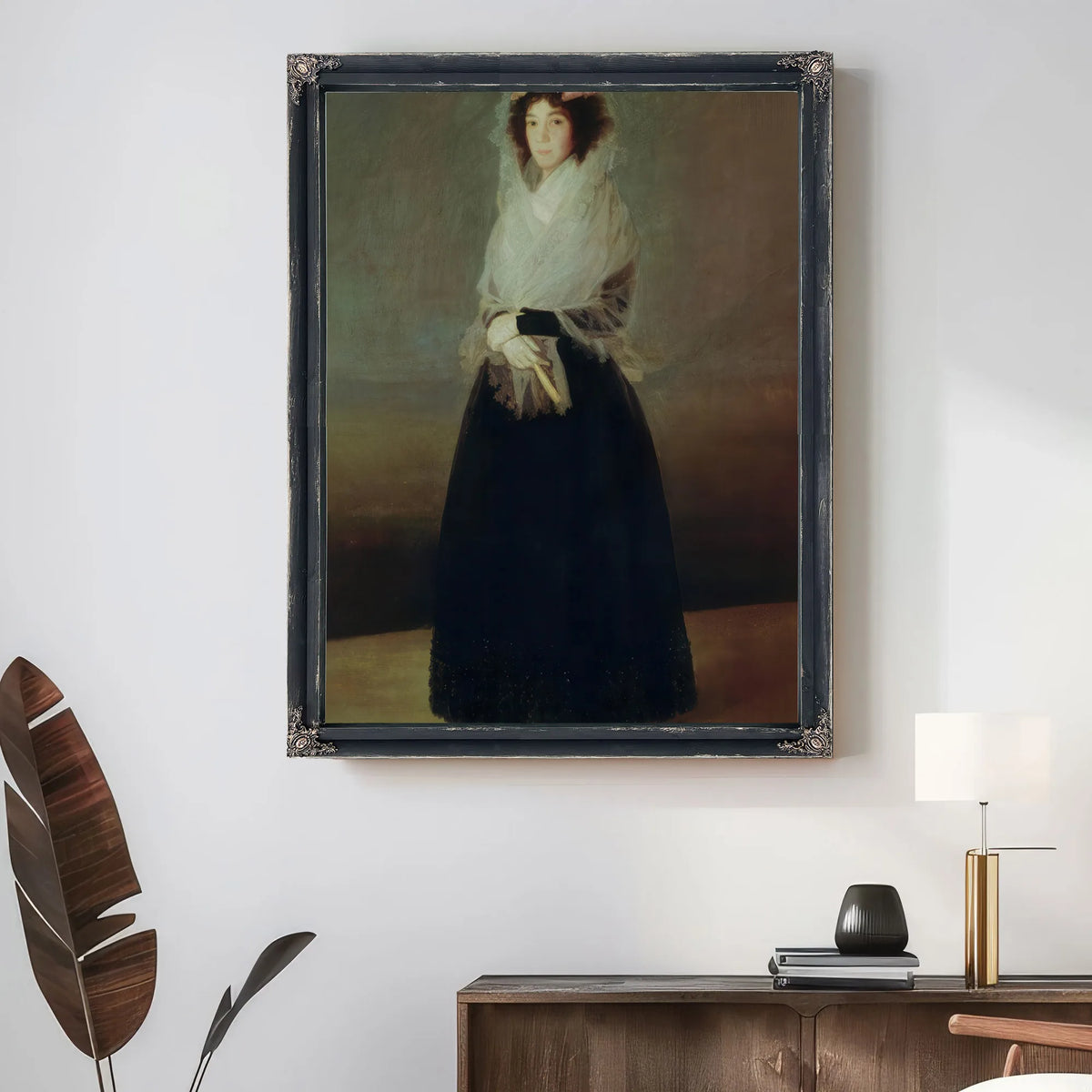 Portrait Of The Countess Of Carpio (1757 95) Marquesa De La Solana By Francisco De Goya Fine Art Print