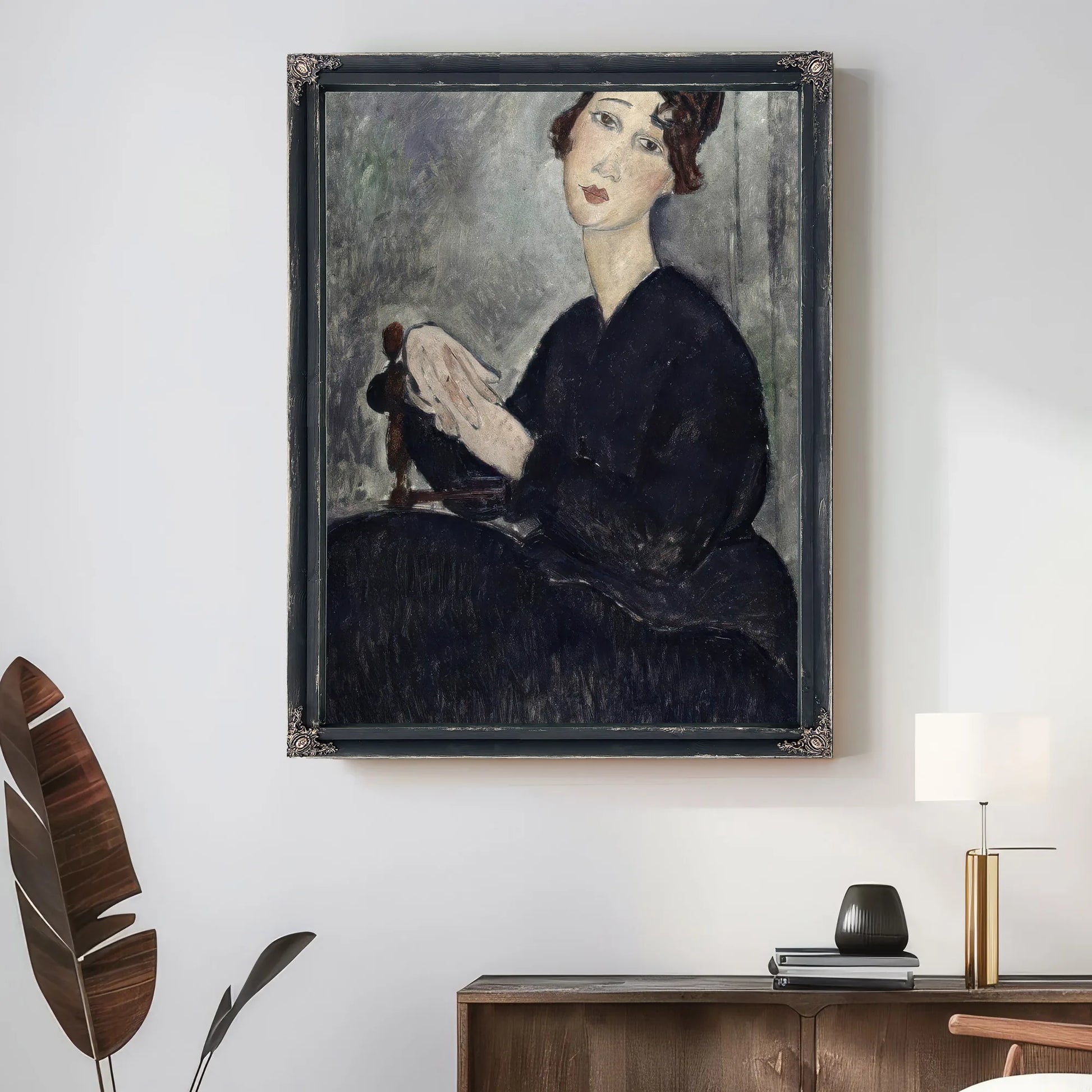 Portrait Of Dedie (Odette Hayden) By Amedeo Modigliani Fine Art Print