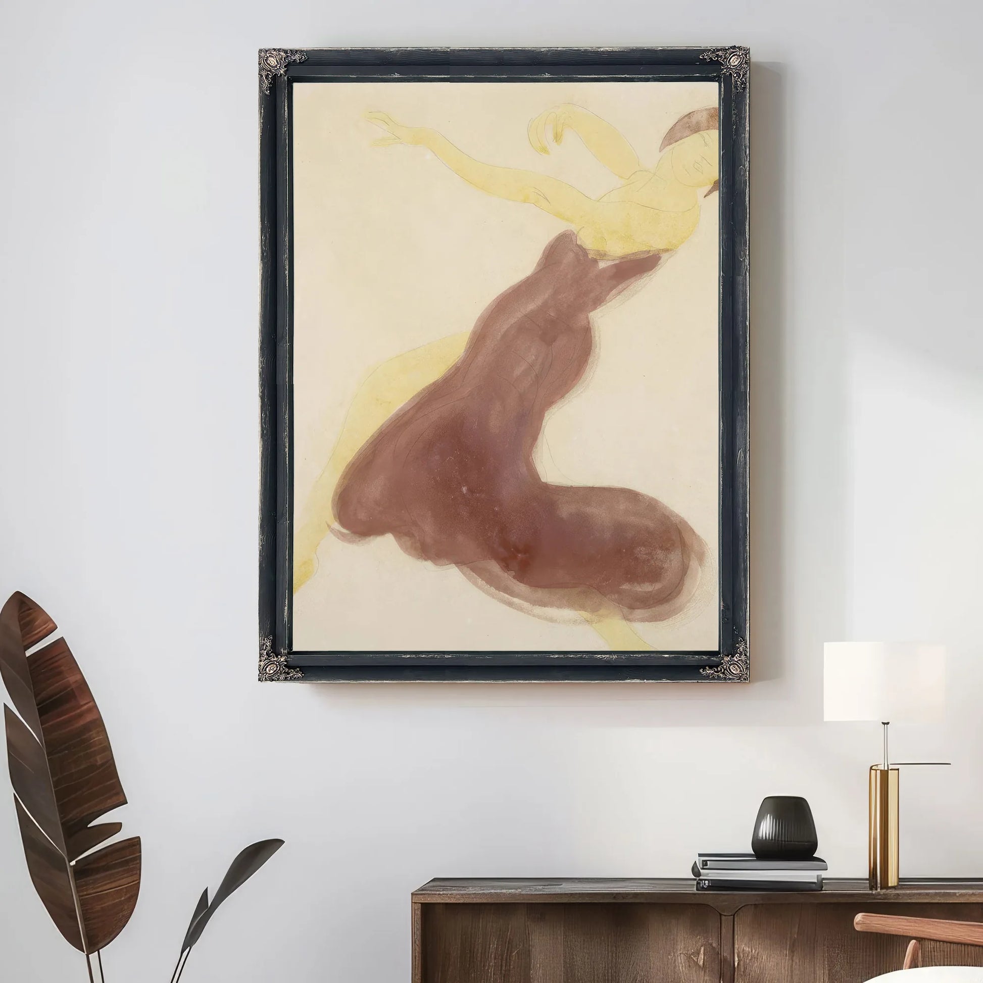 Dancer By Francois Auguste Rene Rodin Fine Art Print