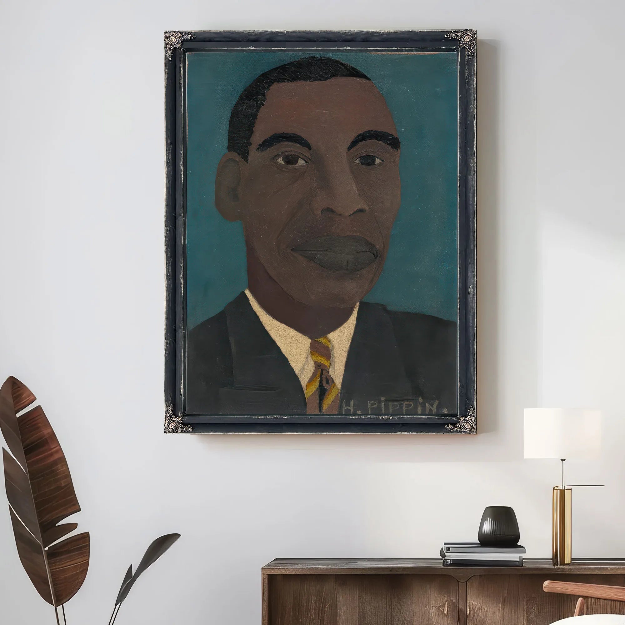 Self Portrait Ii by Horace Pippin Fine Art Print