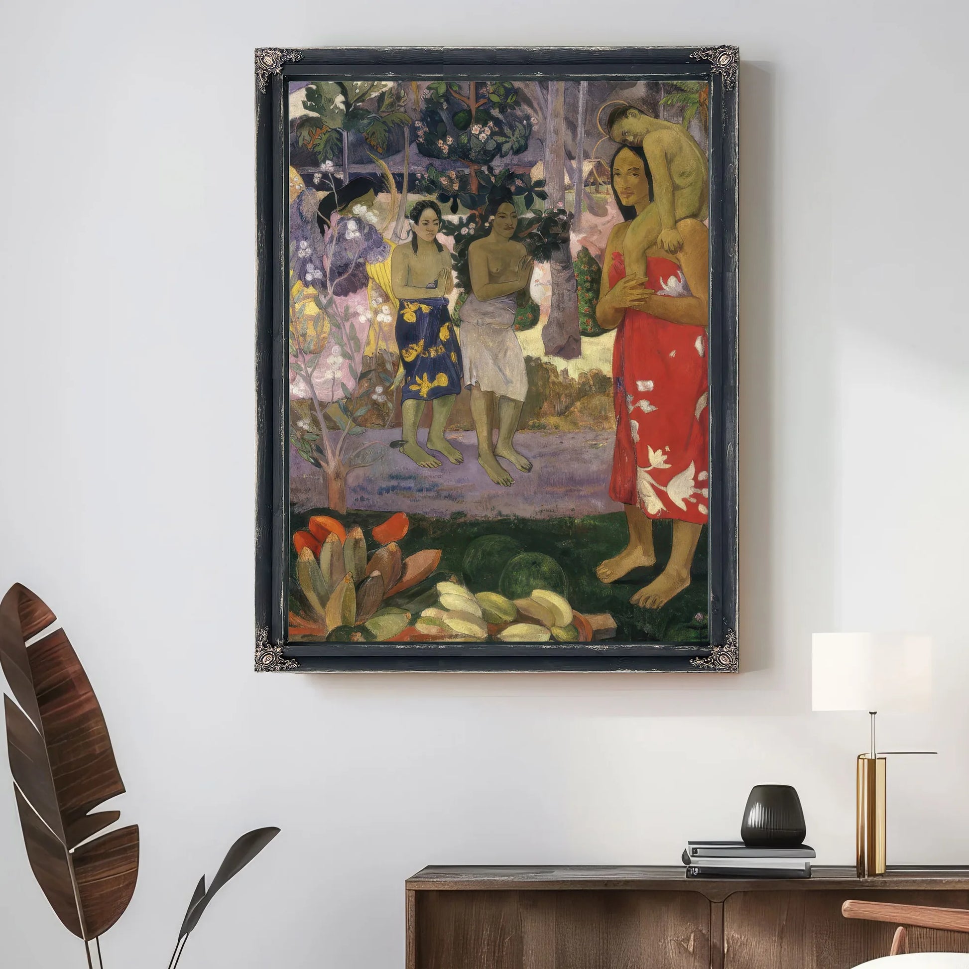 Ia Orana Maria (Hail Mary) By Eugene Henri Paul Gauguin Fine Art Print