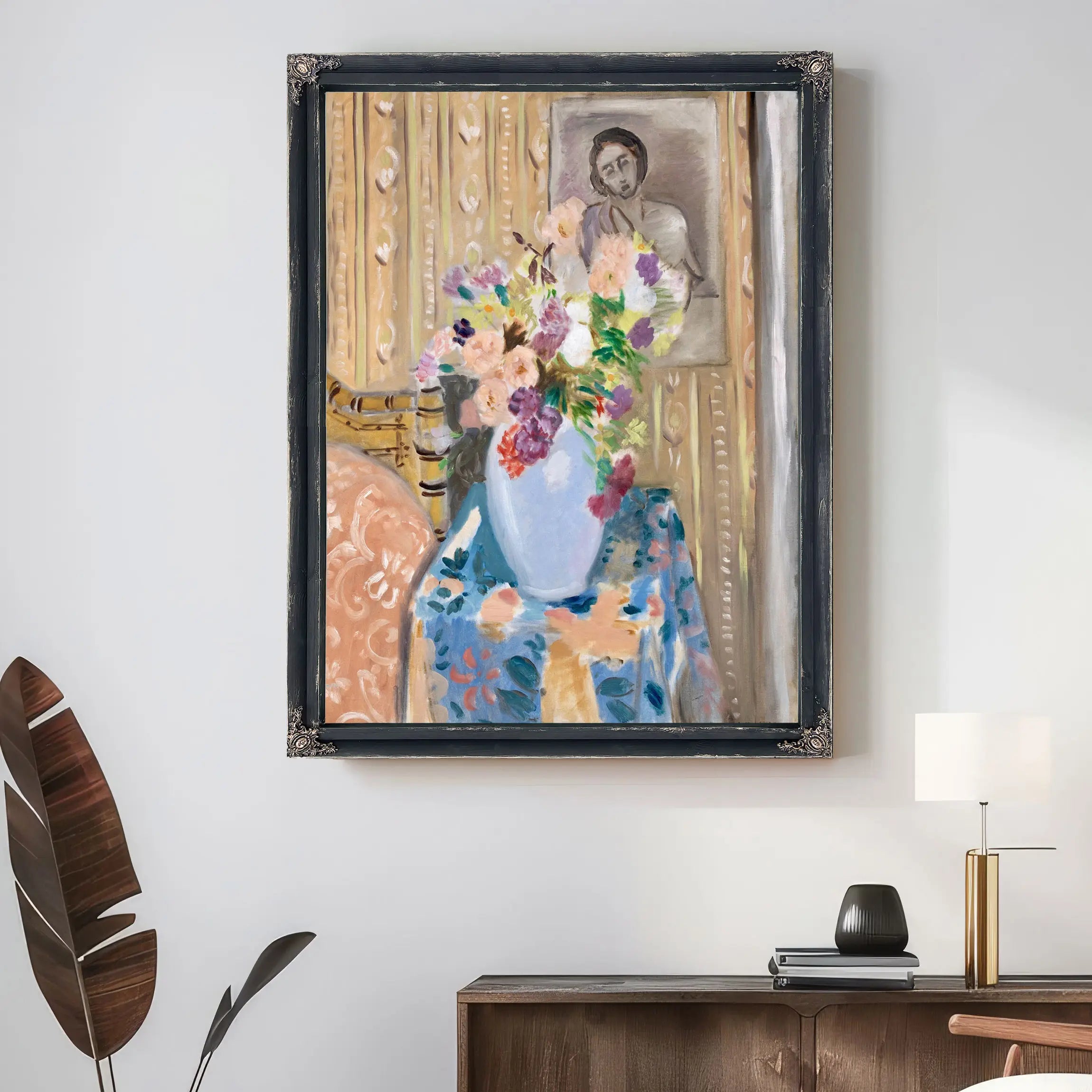 Interior With A Phonograph by Henri Matisse