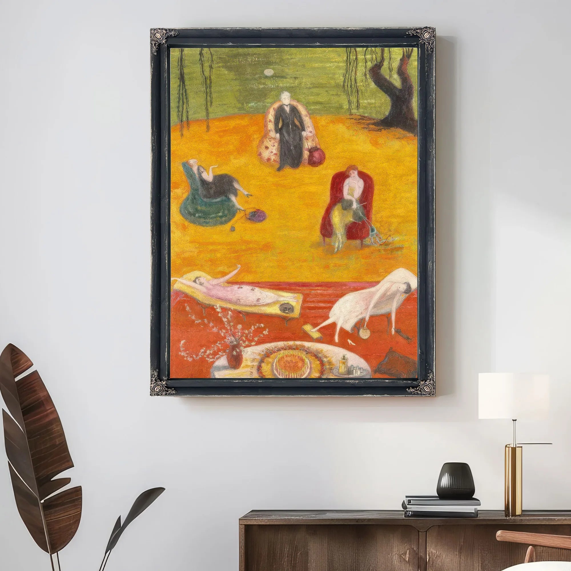 Heat 1919 By Florine Stettheimer Fine Art Print
