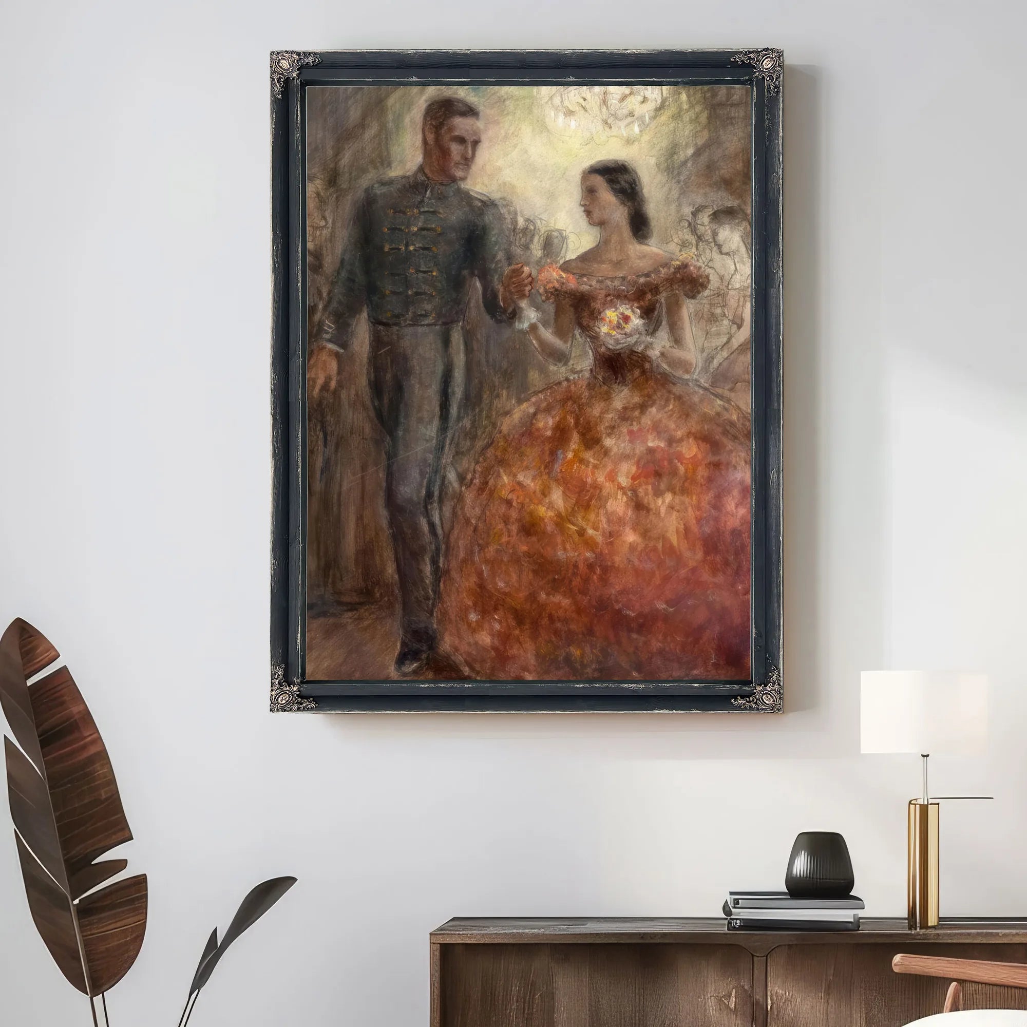 Friends And Neighbors Of Wingate Hill From John Browns Body By John Steuart Curry Fine Art Print