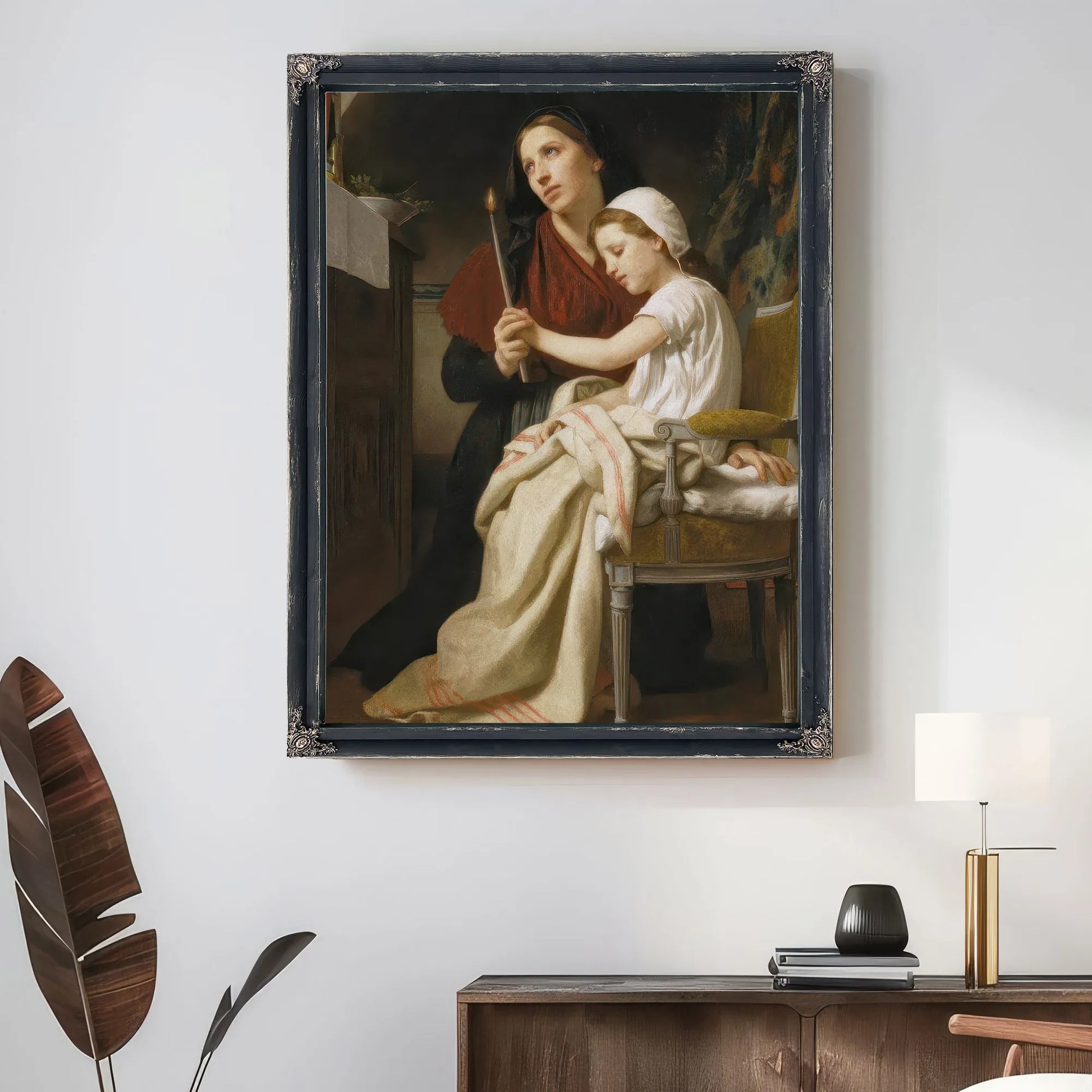 The Thank Offering By William Adolphe Bouguereau Fine Art Print