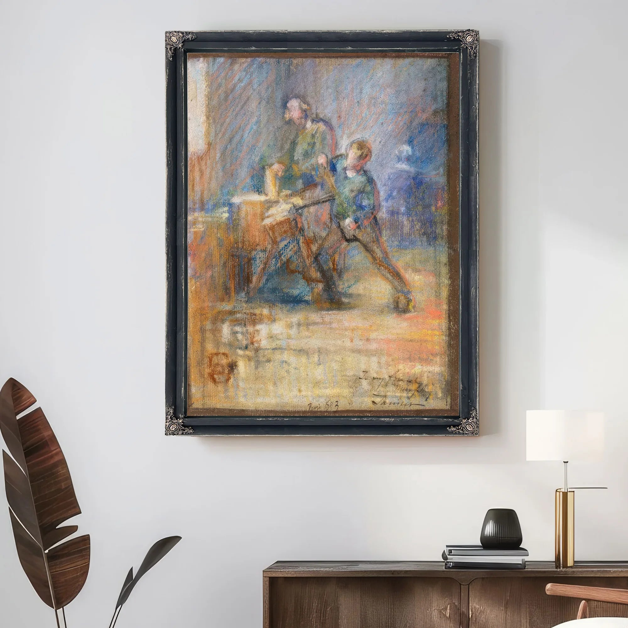 The Young Sabot Maker By Henry Ossawa Tanner Fine Art Print