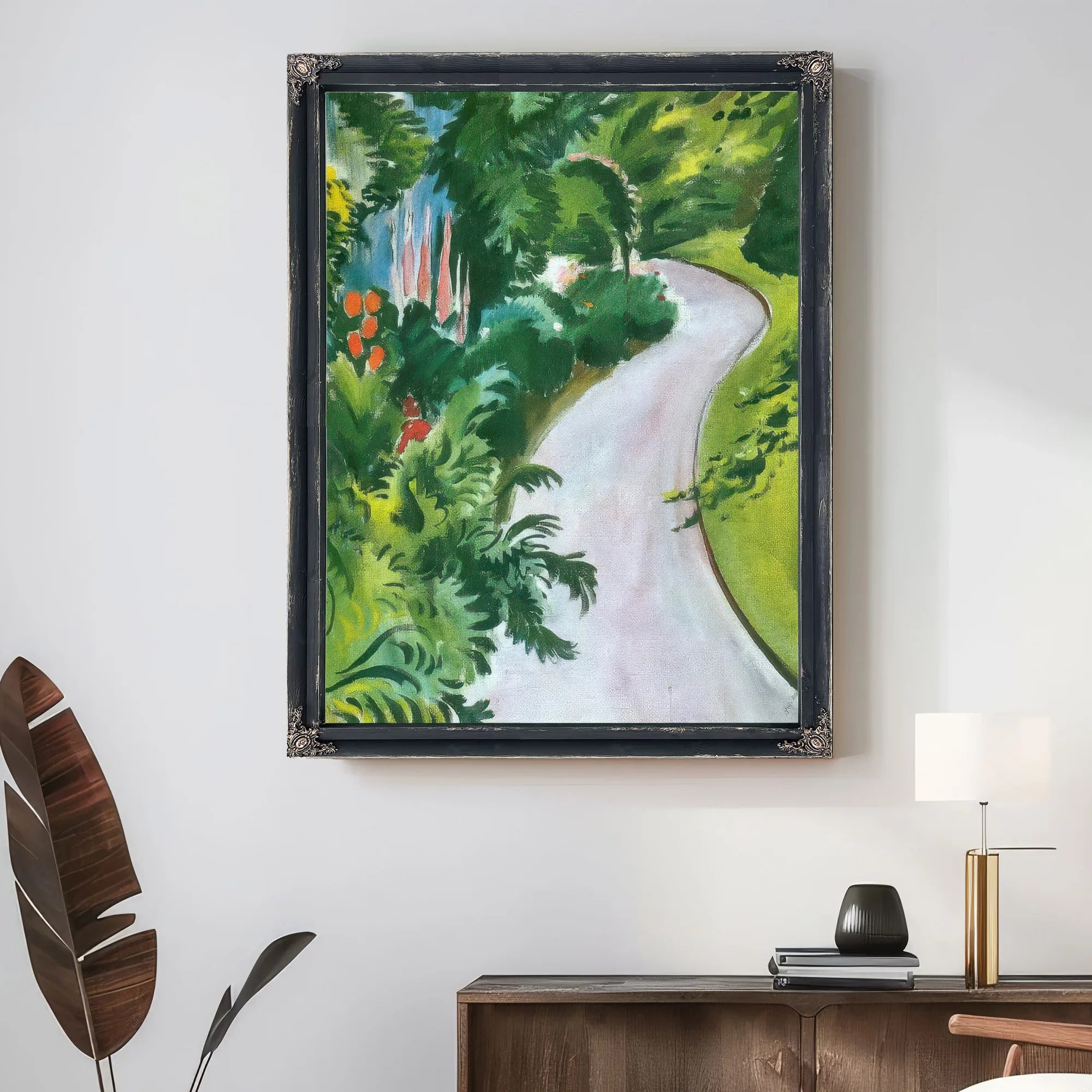 Path By August Macke Fine Art Print