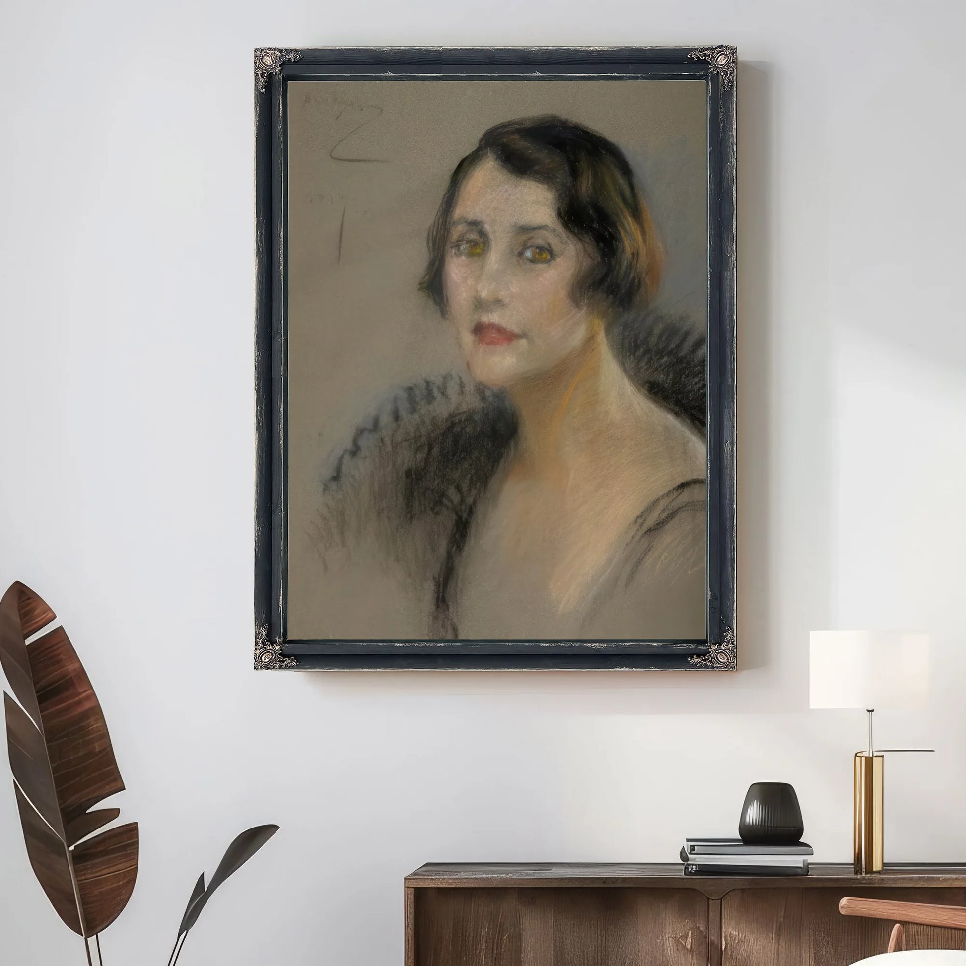 The Countess Carraciolo By Alice Pike Barney Fine Art Print