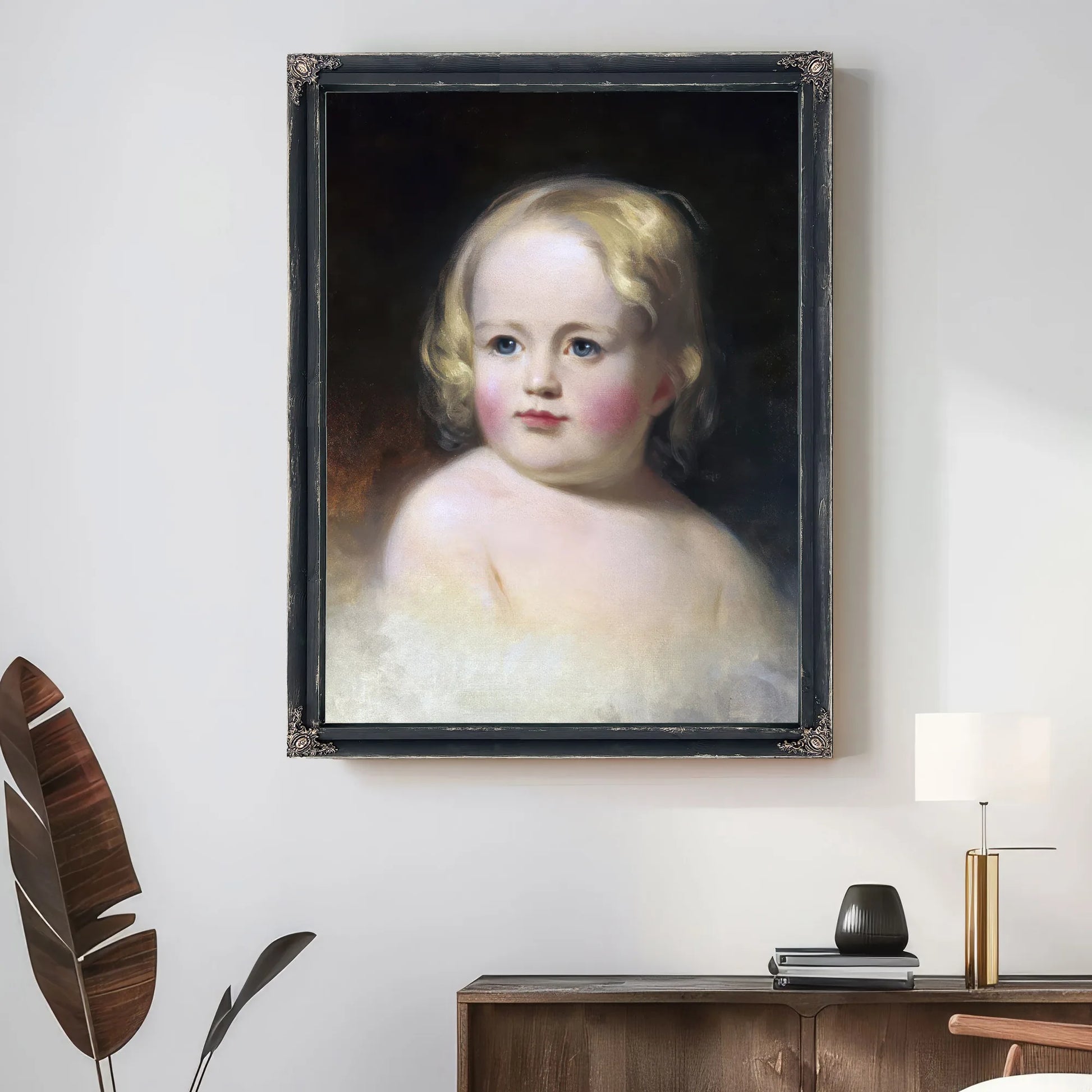 Portrait Of Alice Potter (Mrs. James Dundas Lippincott) By Thomas Sully Fine Art Print
