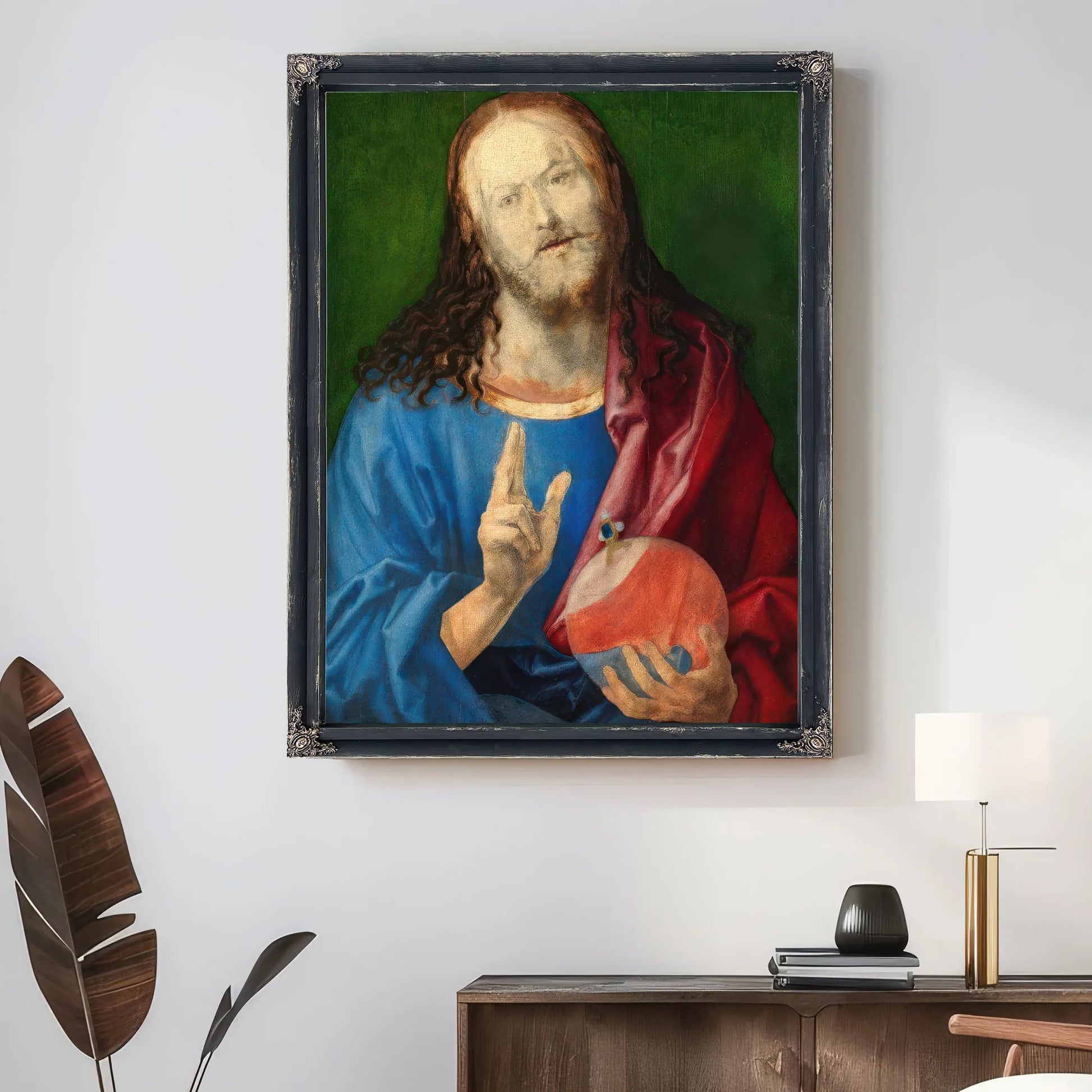 Salvator Mundi 1505 By Albrecht Durer Fine Art Print