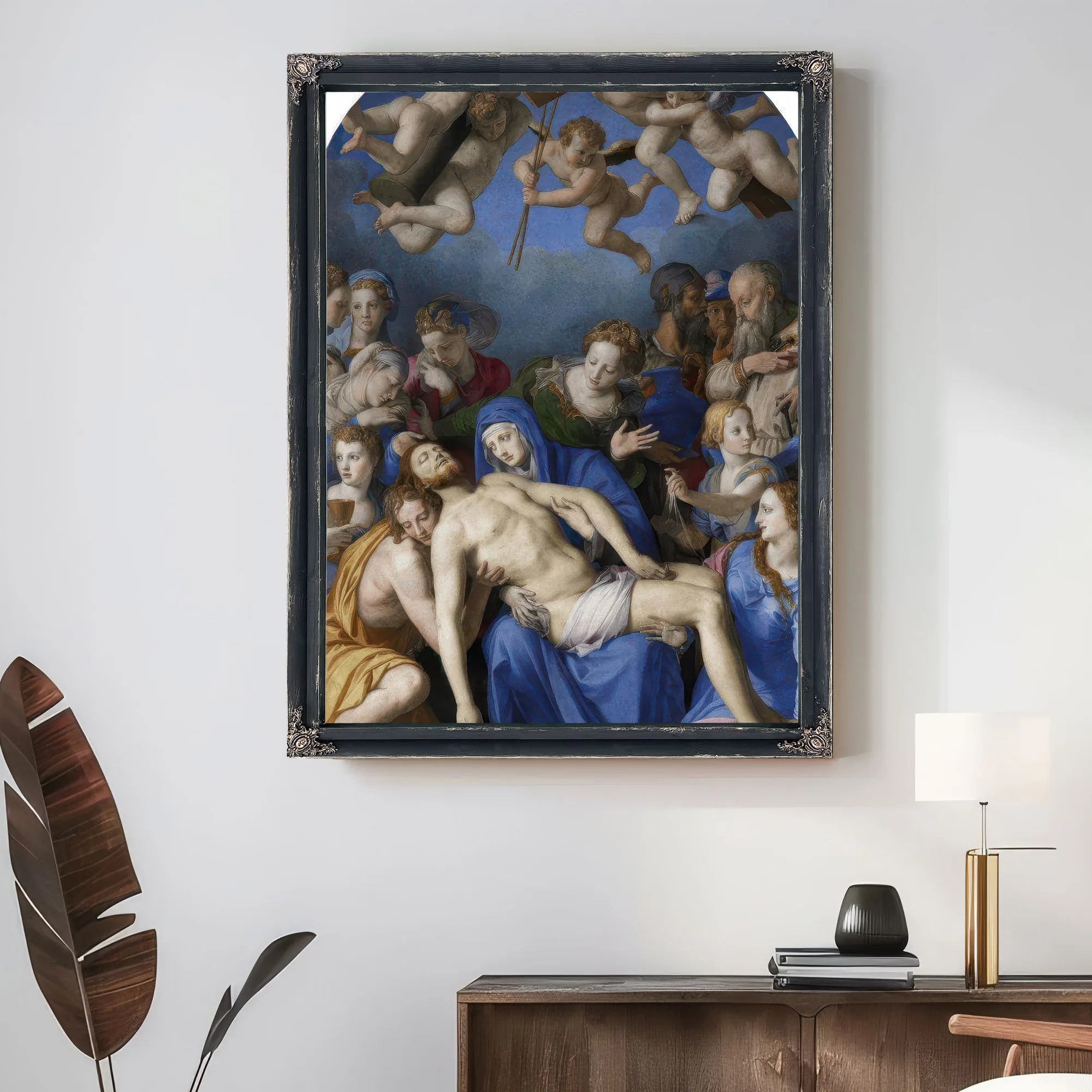 Deposition Of Christ 1540 1545 Mannerism 268X173Cm Musce Des Beaux Arts Besancon By Agnolo Bronzino Fine Art Print
