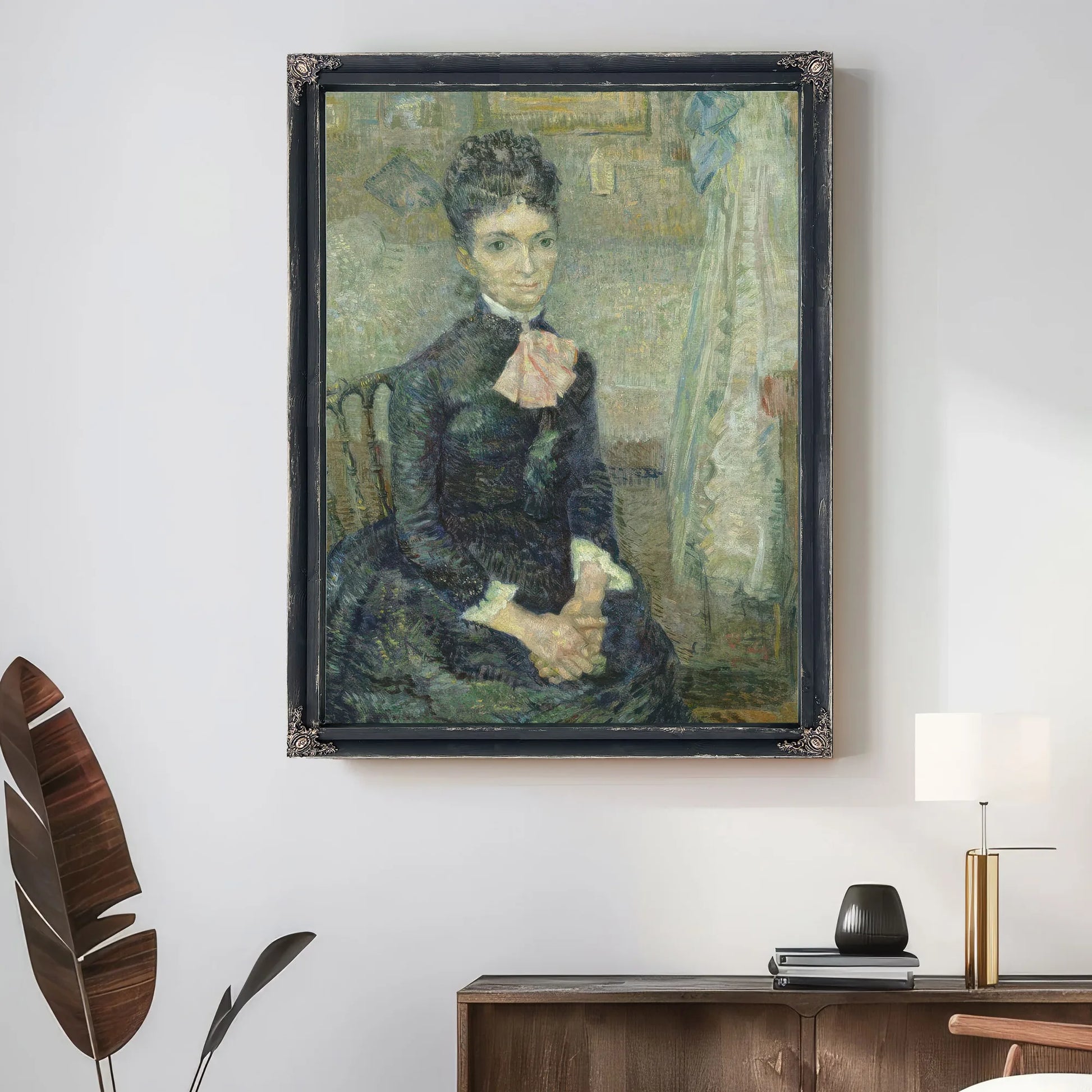 Portrait Of Leonie Rose Charbuy Davy By Vincent Van Gogh Fine Art Print